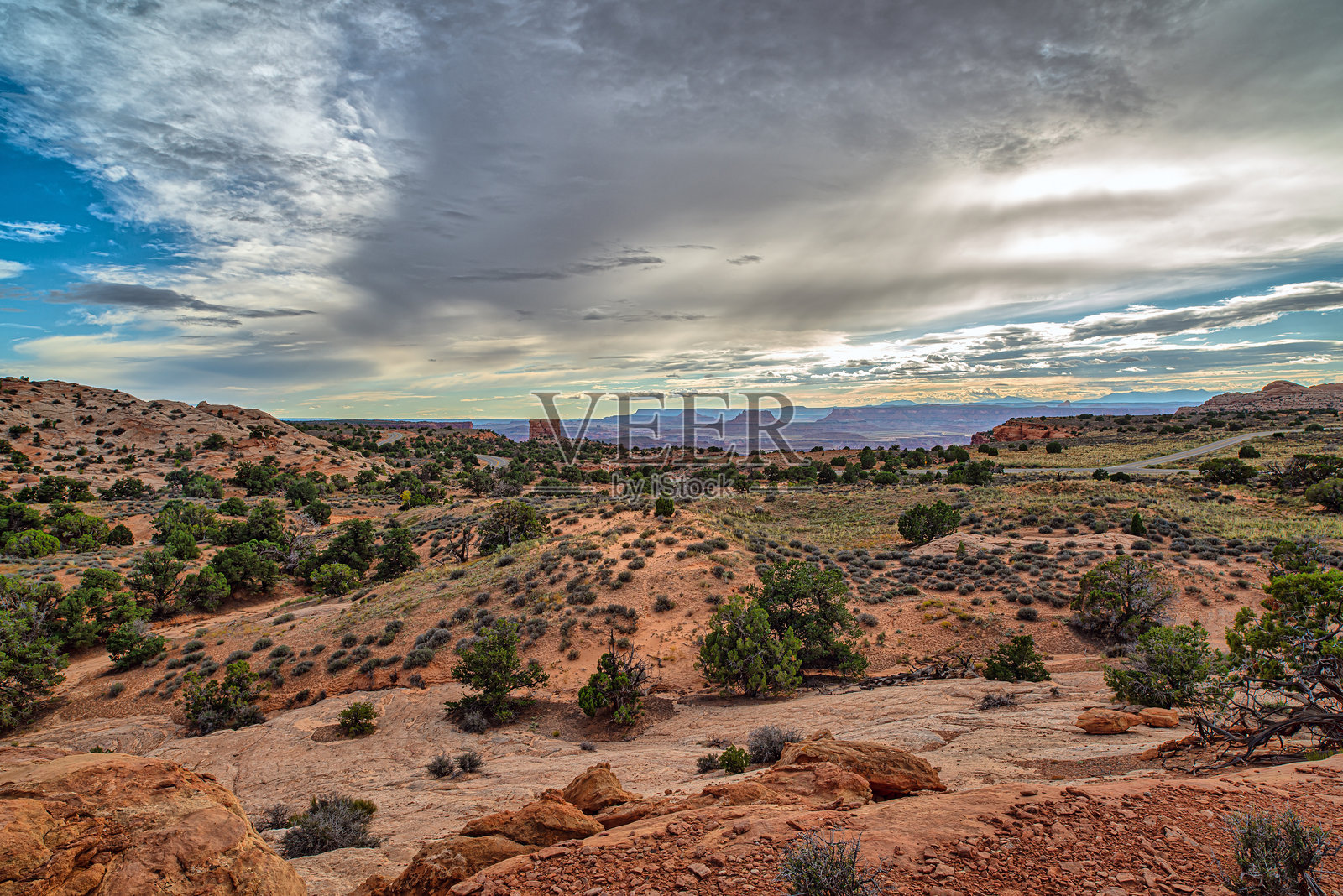 峡谷地国家公园，风景，犹他州，美国照片摄影图片