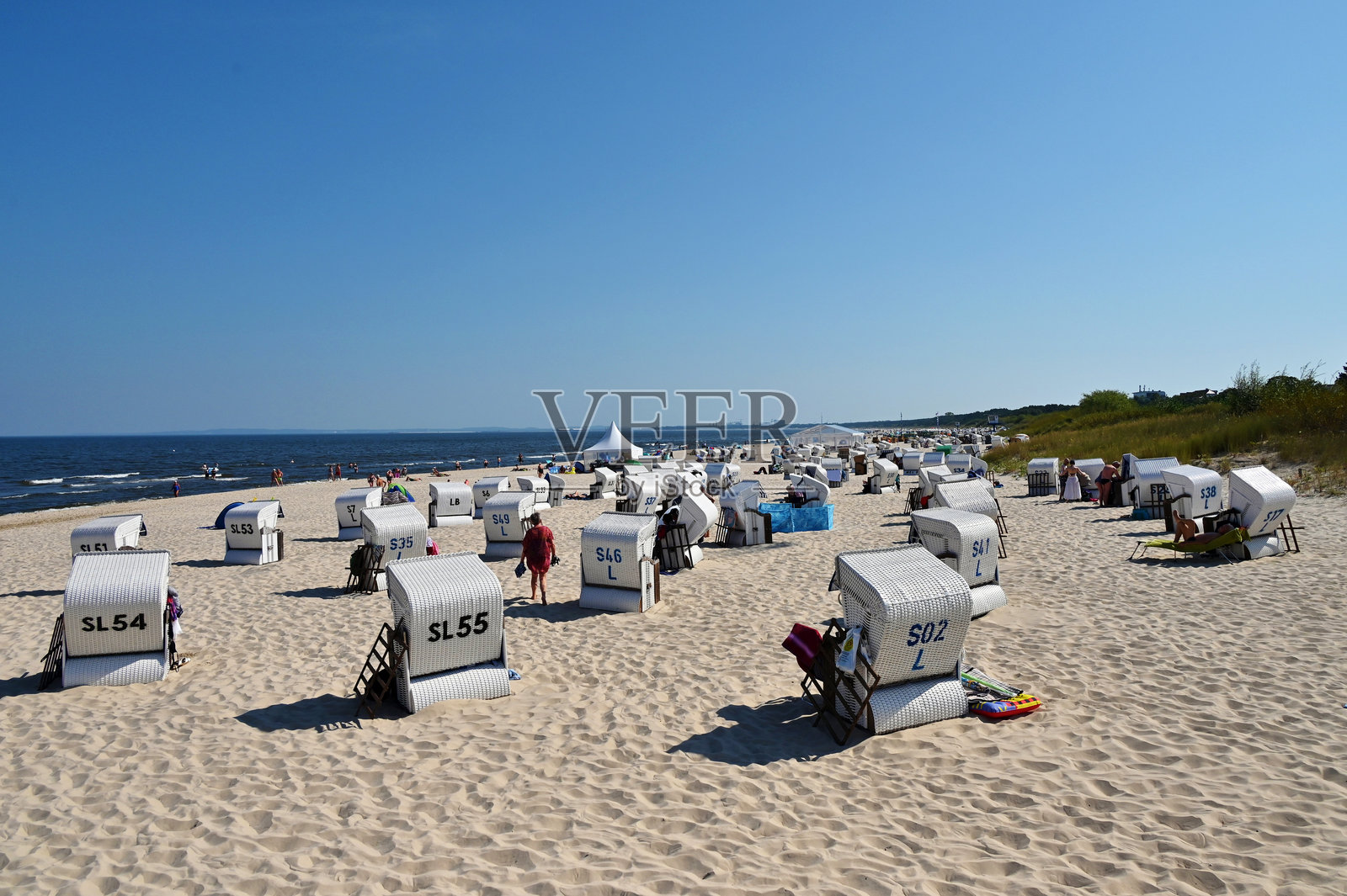 阿尔贝克海滨度假村照片摄影图片