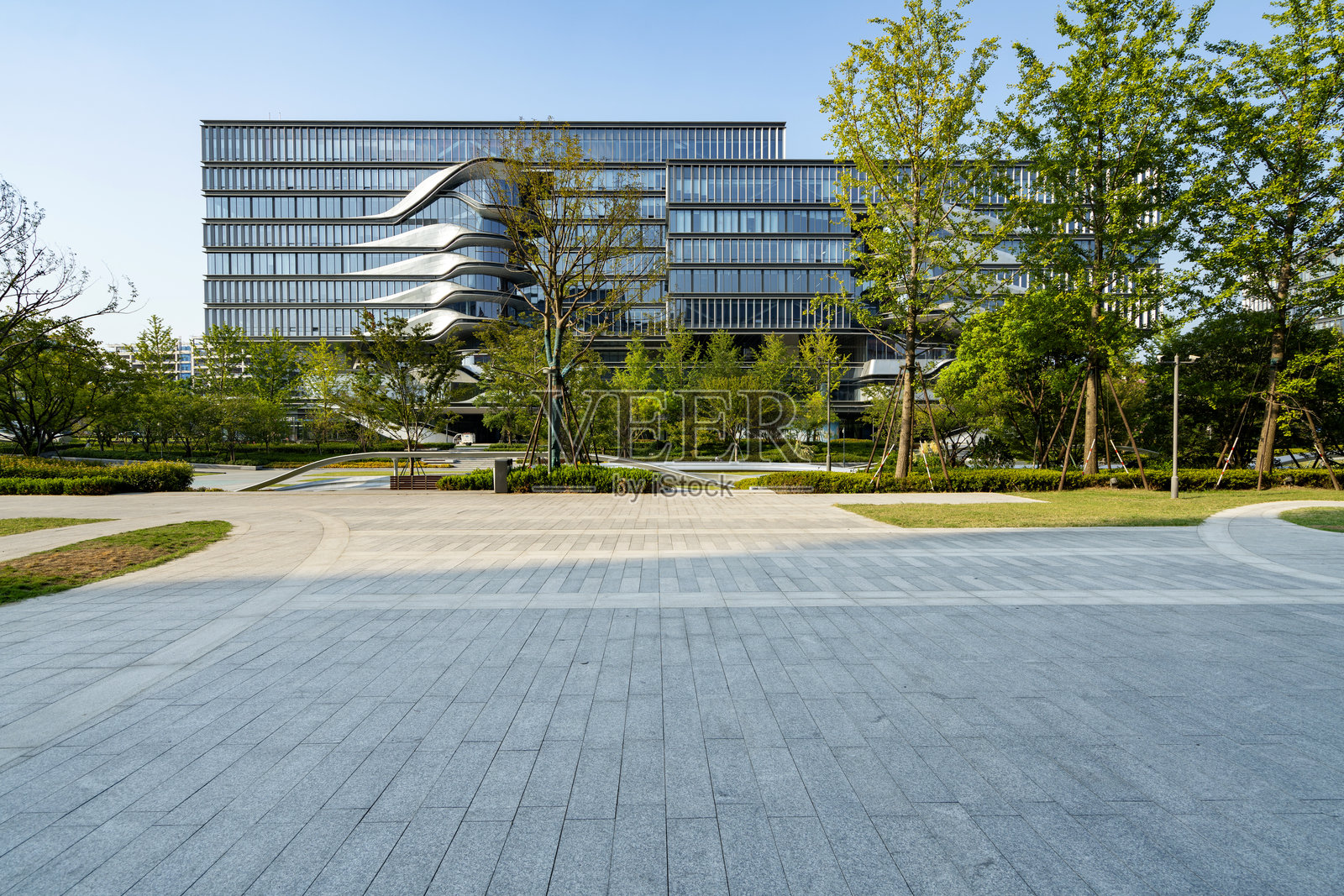 中国杭州的数字工业园区照片摄影图片