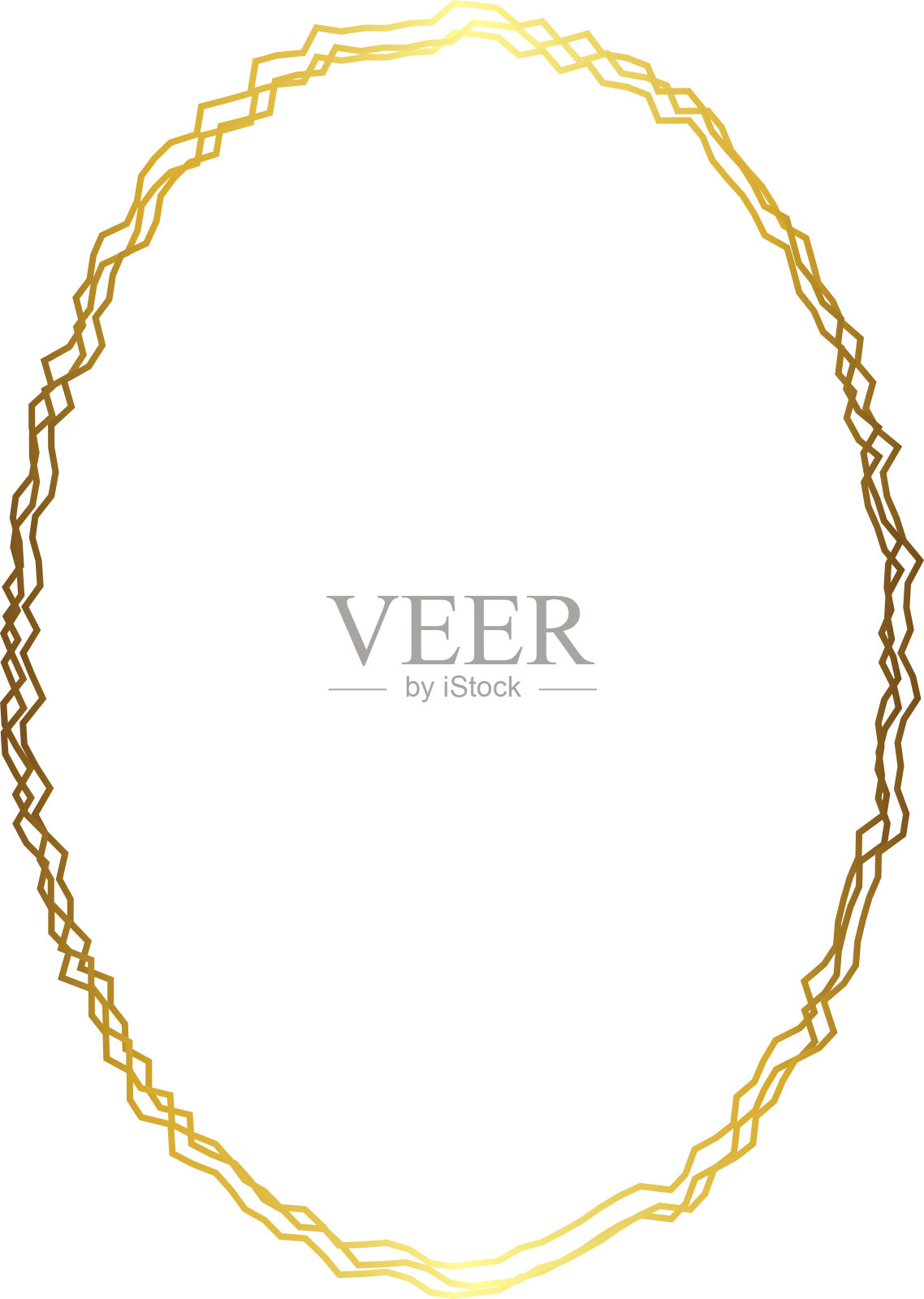 金色椭圆框 金色相框 豪华金框 金色图片框 金色边框 矢量框架 横幅 镀金框 精美装饰 装饰元素 模板 独立背景插画图片素材