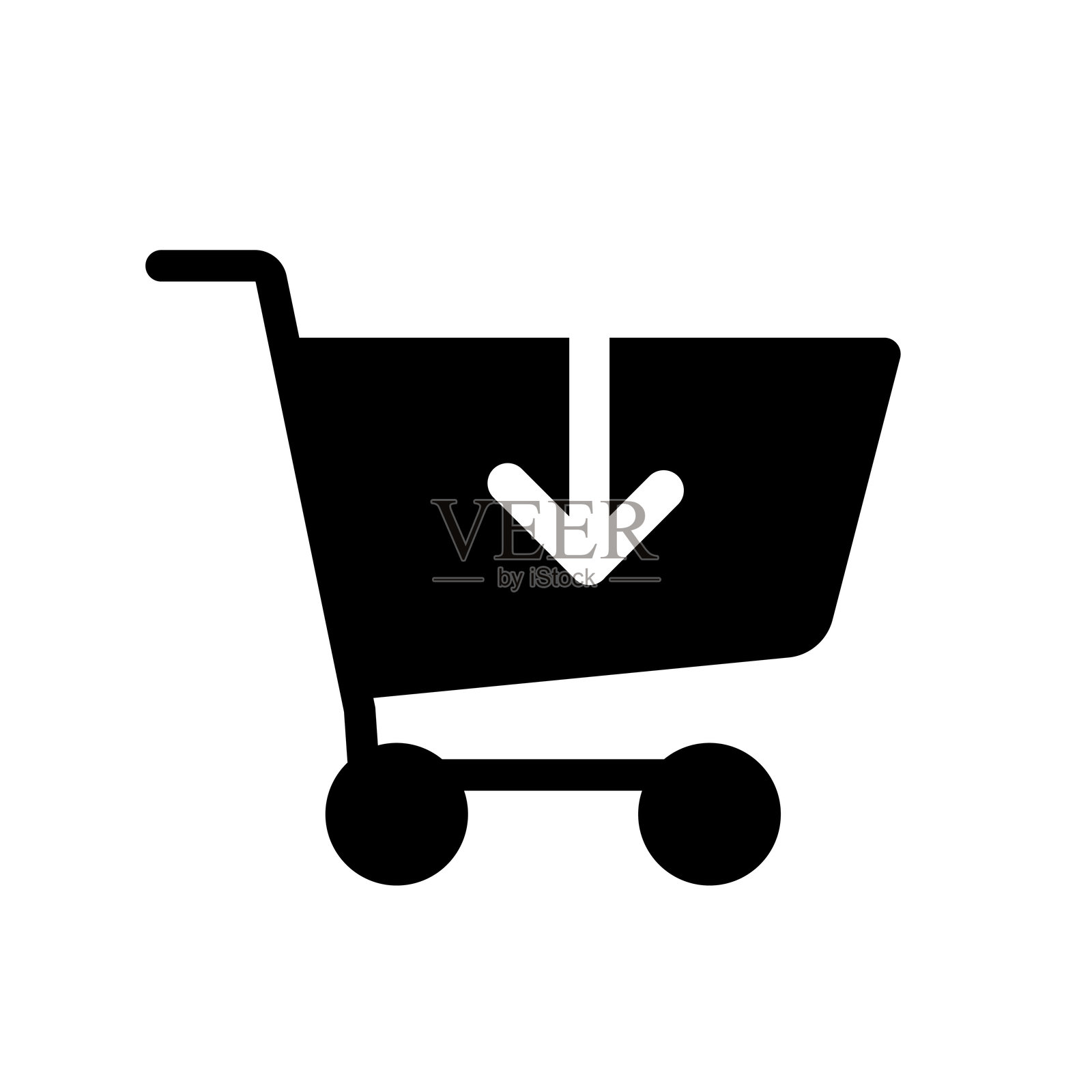 购物车图标插画图片素材