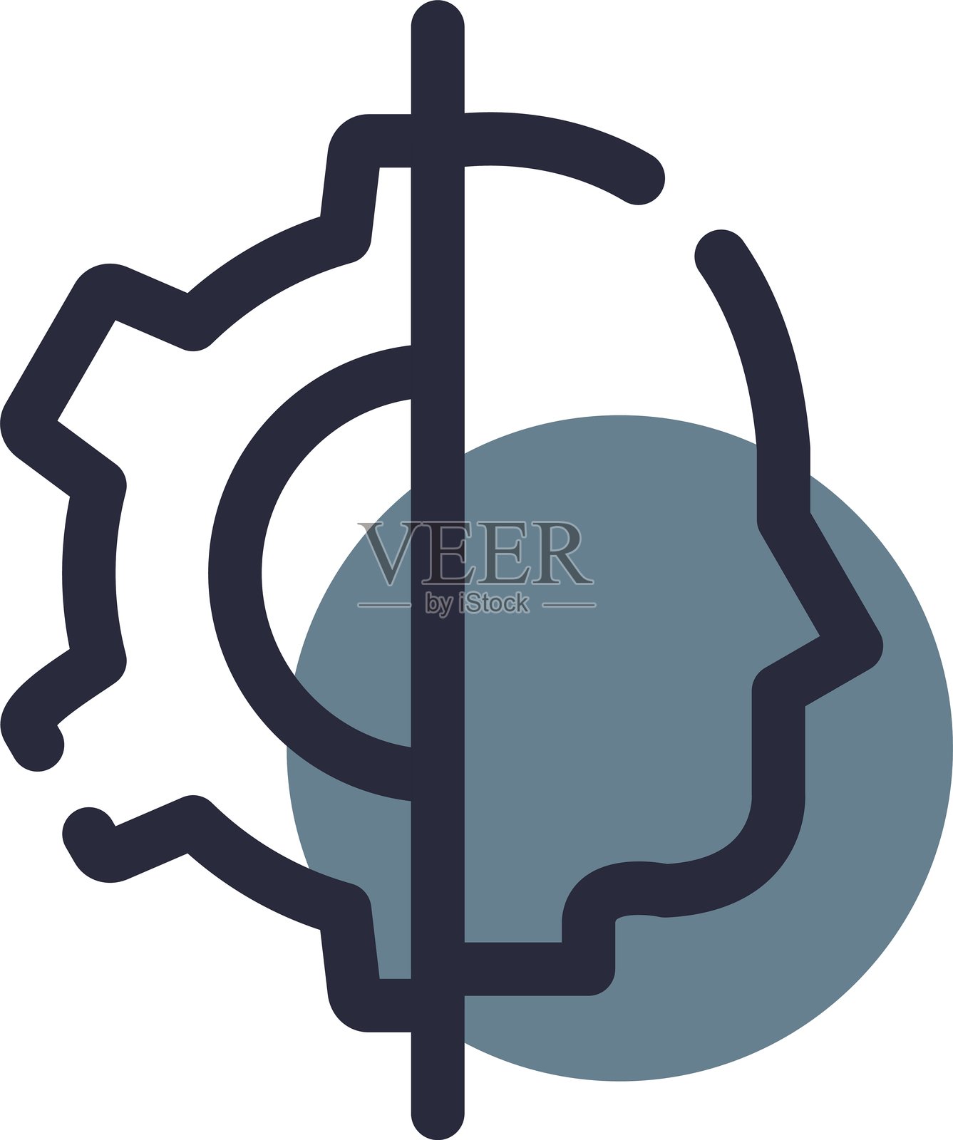 人工智能图标插画图片素材