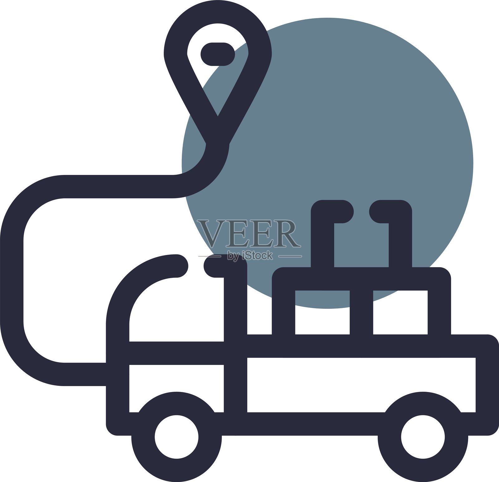 配送图标插画图片素材