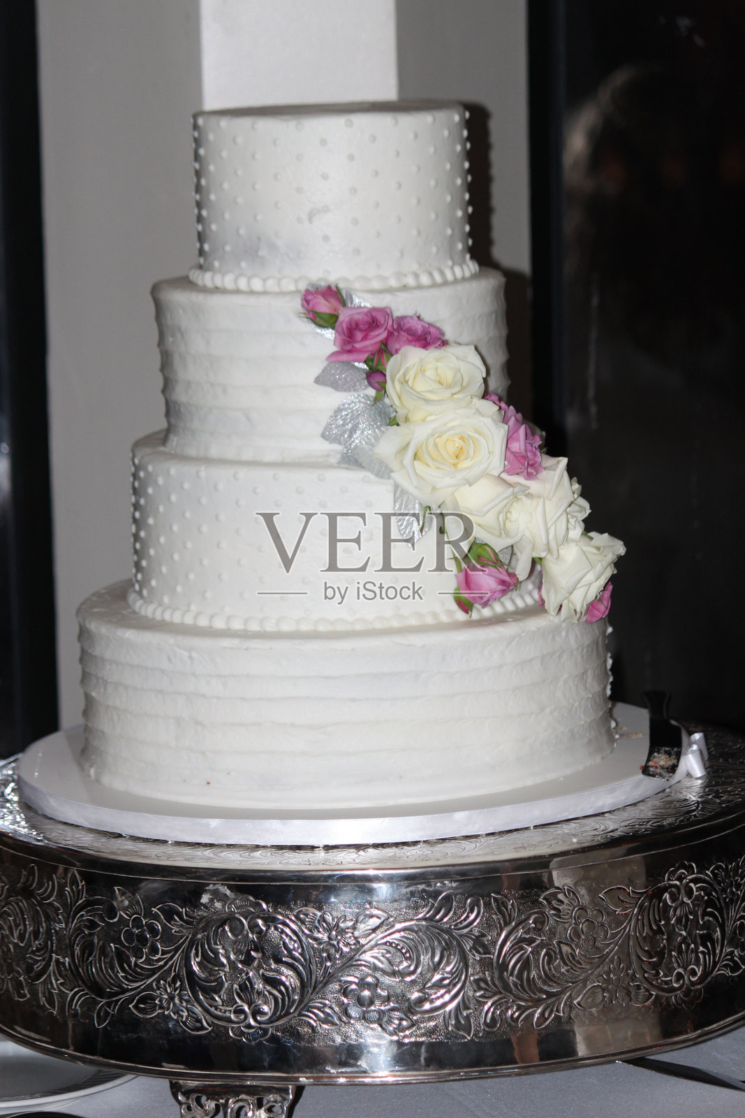 婚礼蛋糕照片摄影图片
