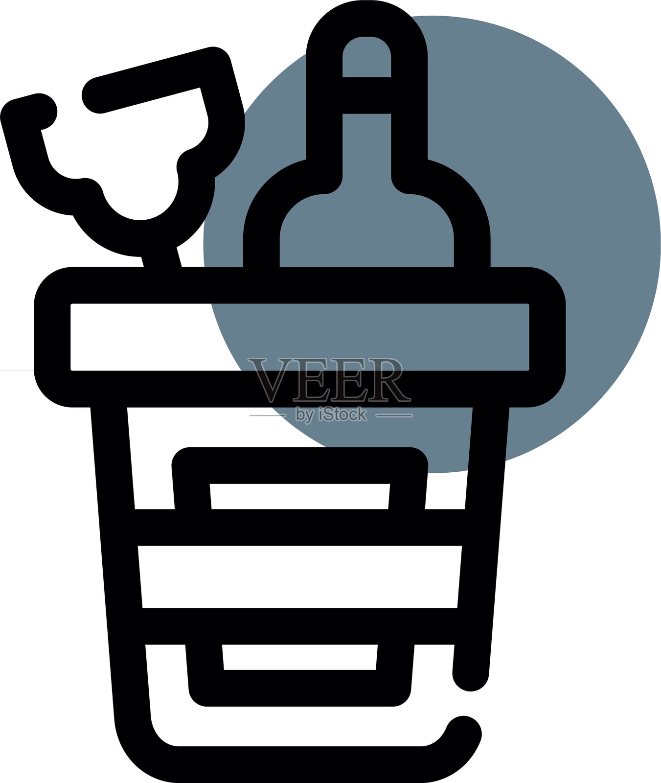 葡萄酒图标插画图片素材