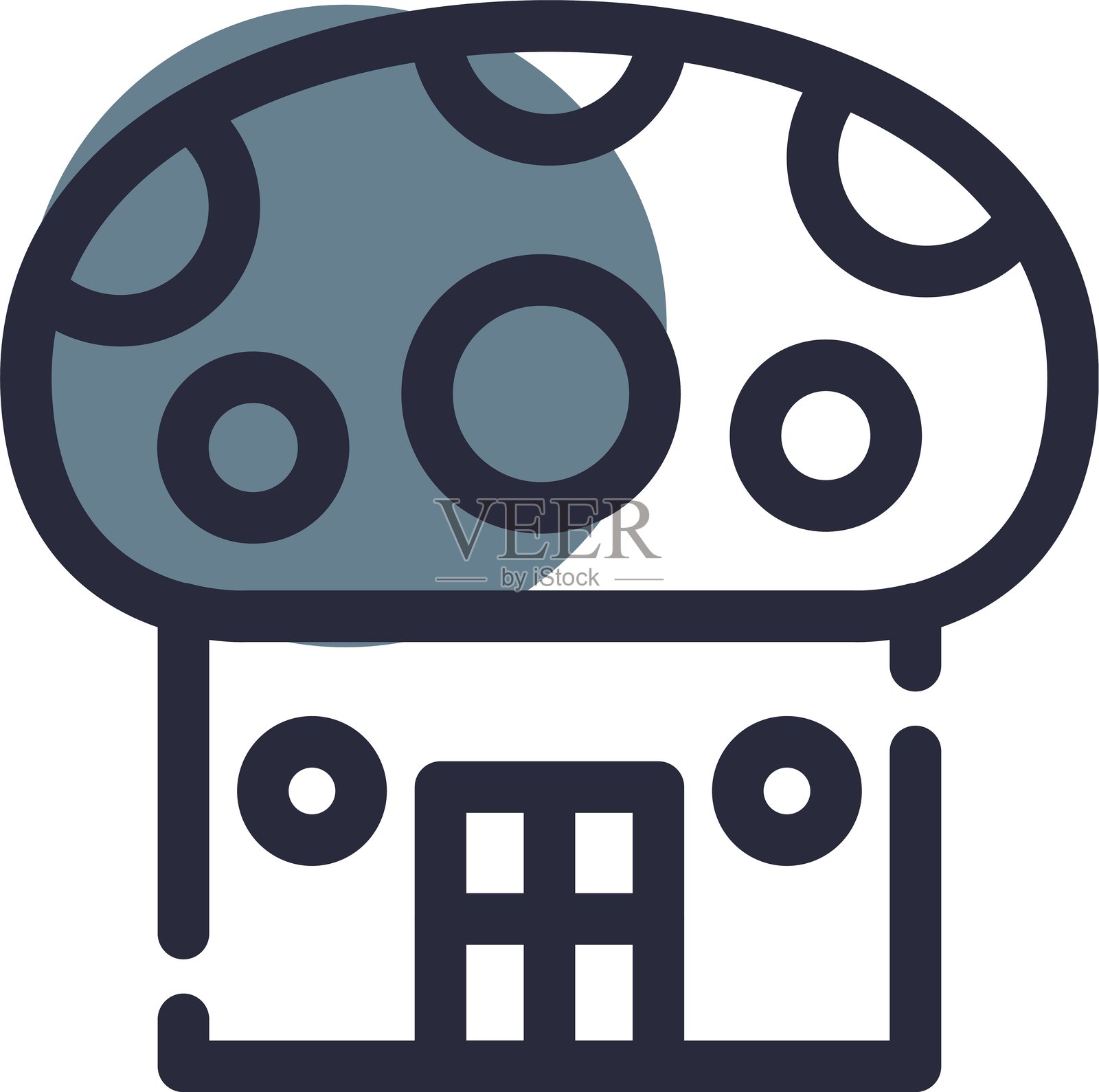 蘑菇图标插画图片素材