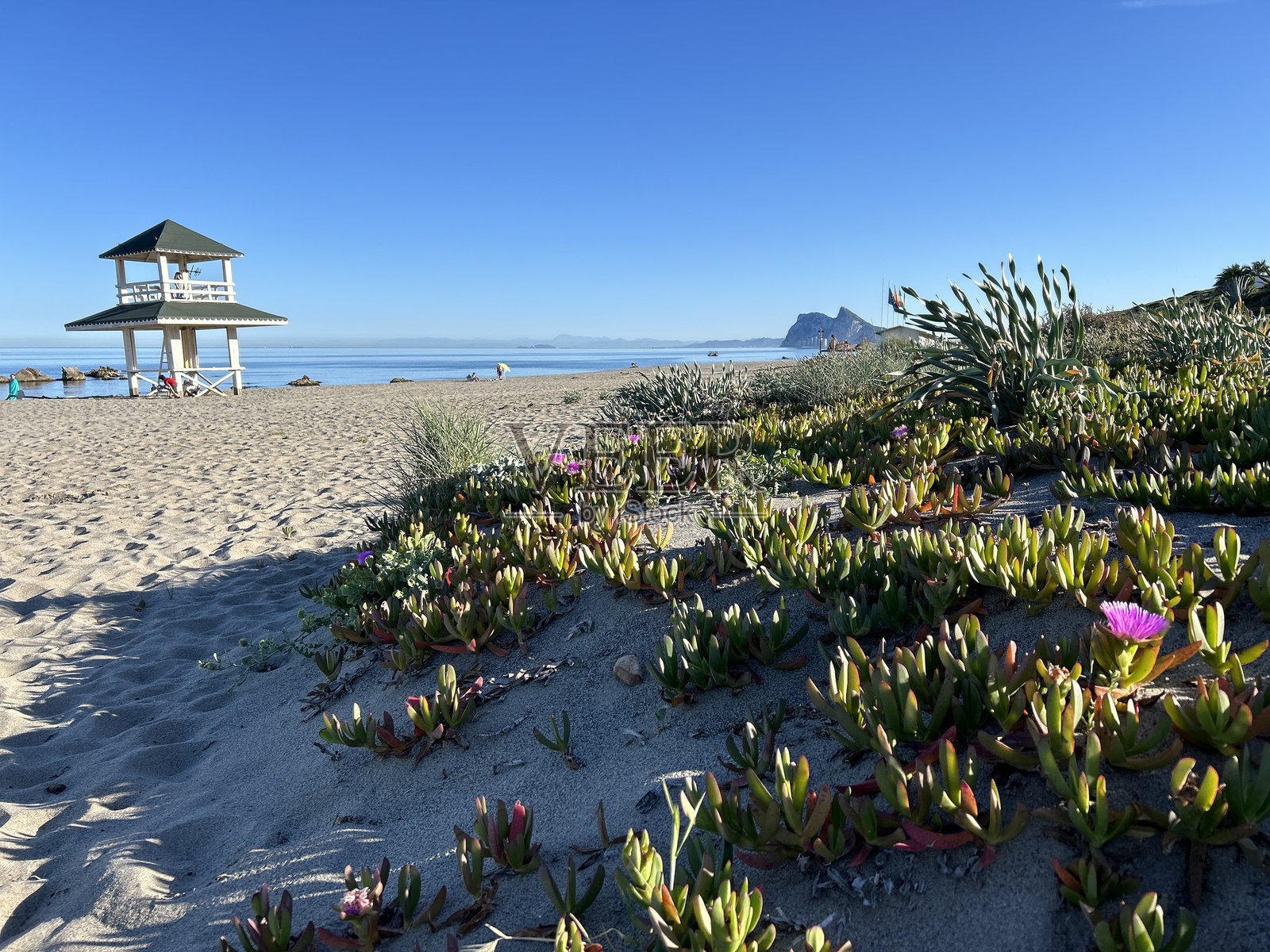 阿尔卡伊德萨海滩照片摄影图片