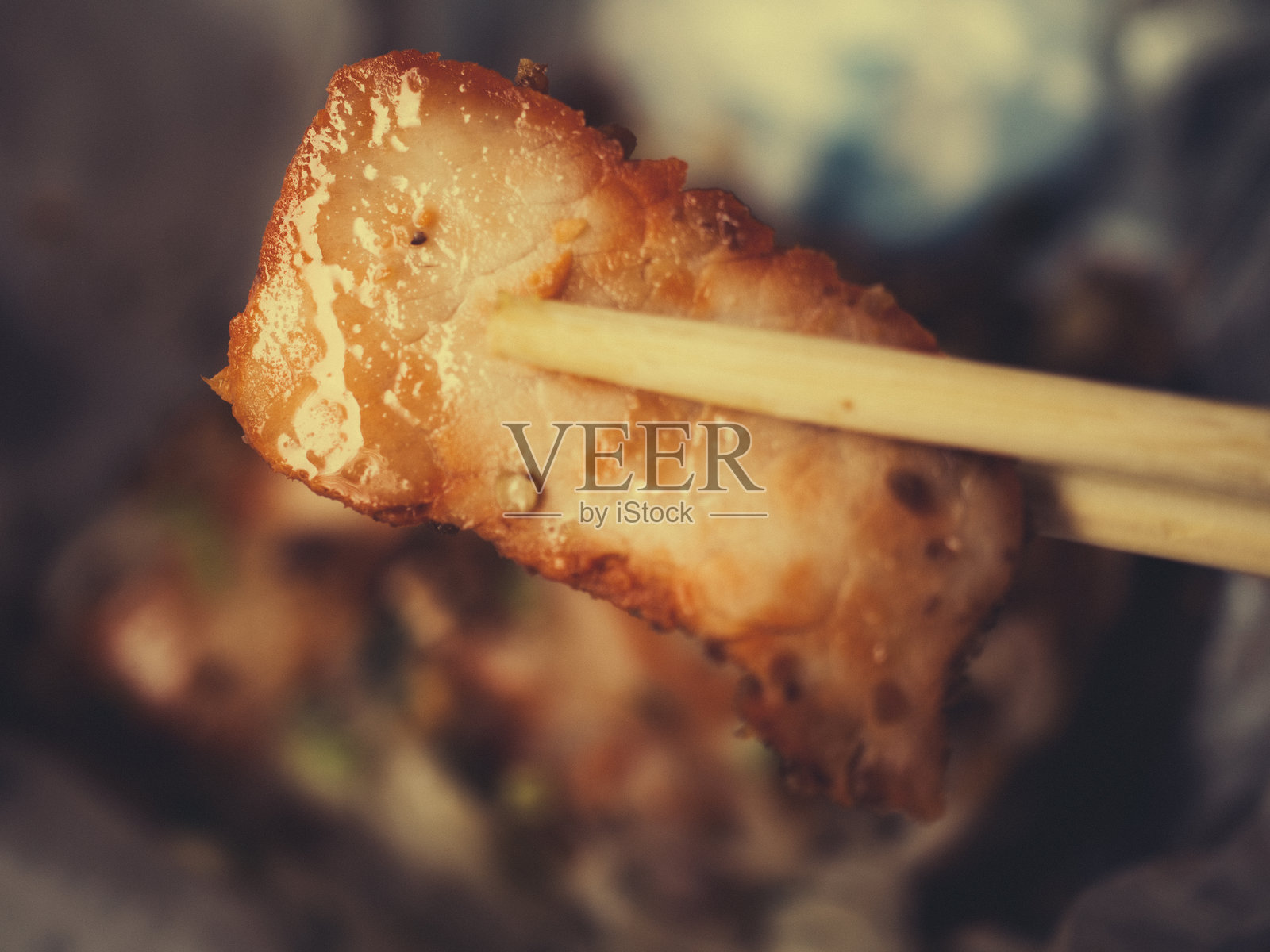 泰国传统风味的老式面条照片摄影图片