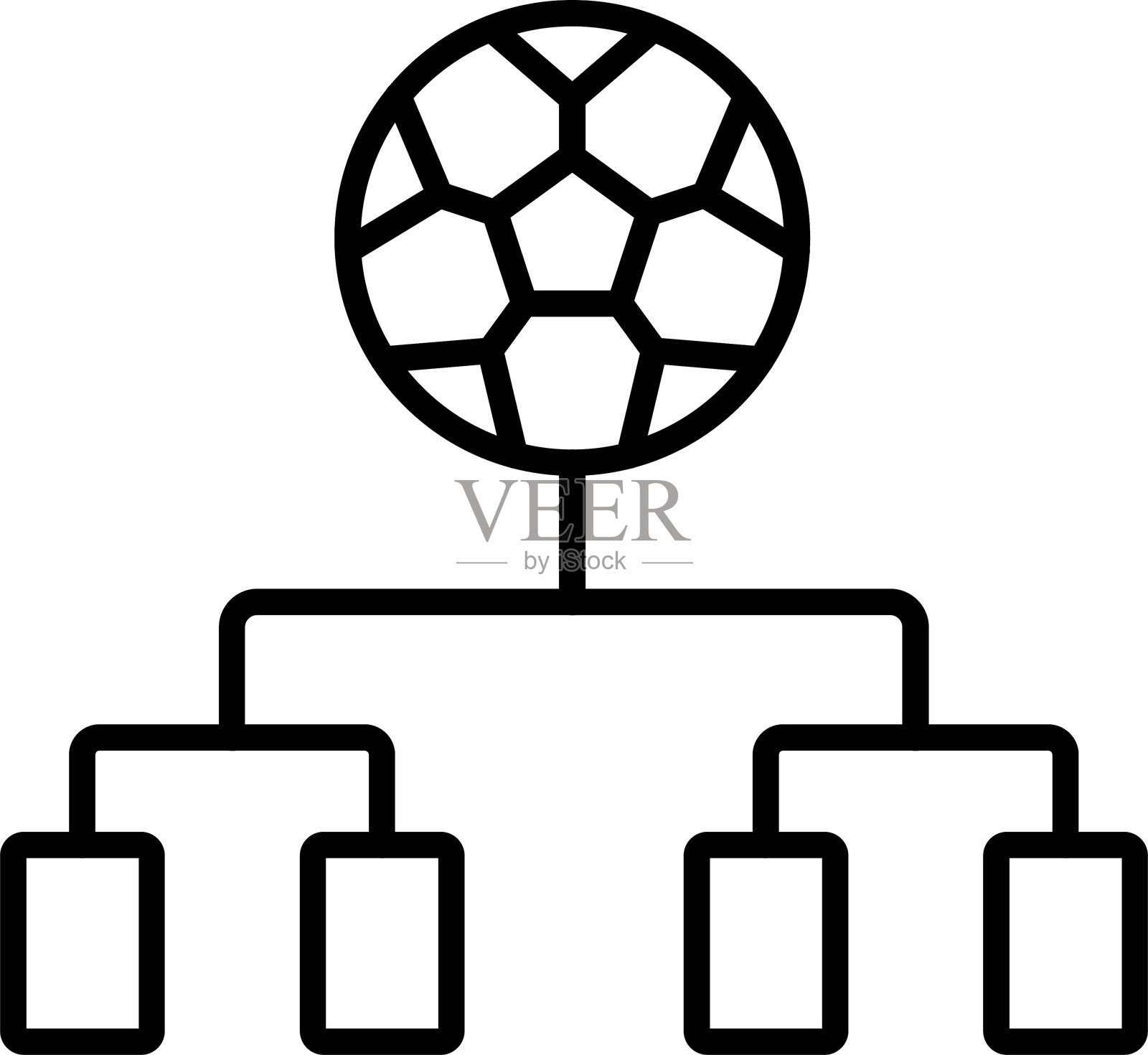 联盟图标风格插画图片素材