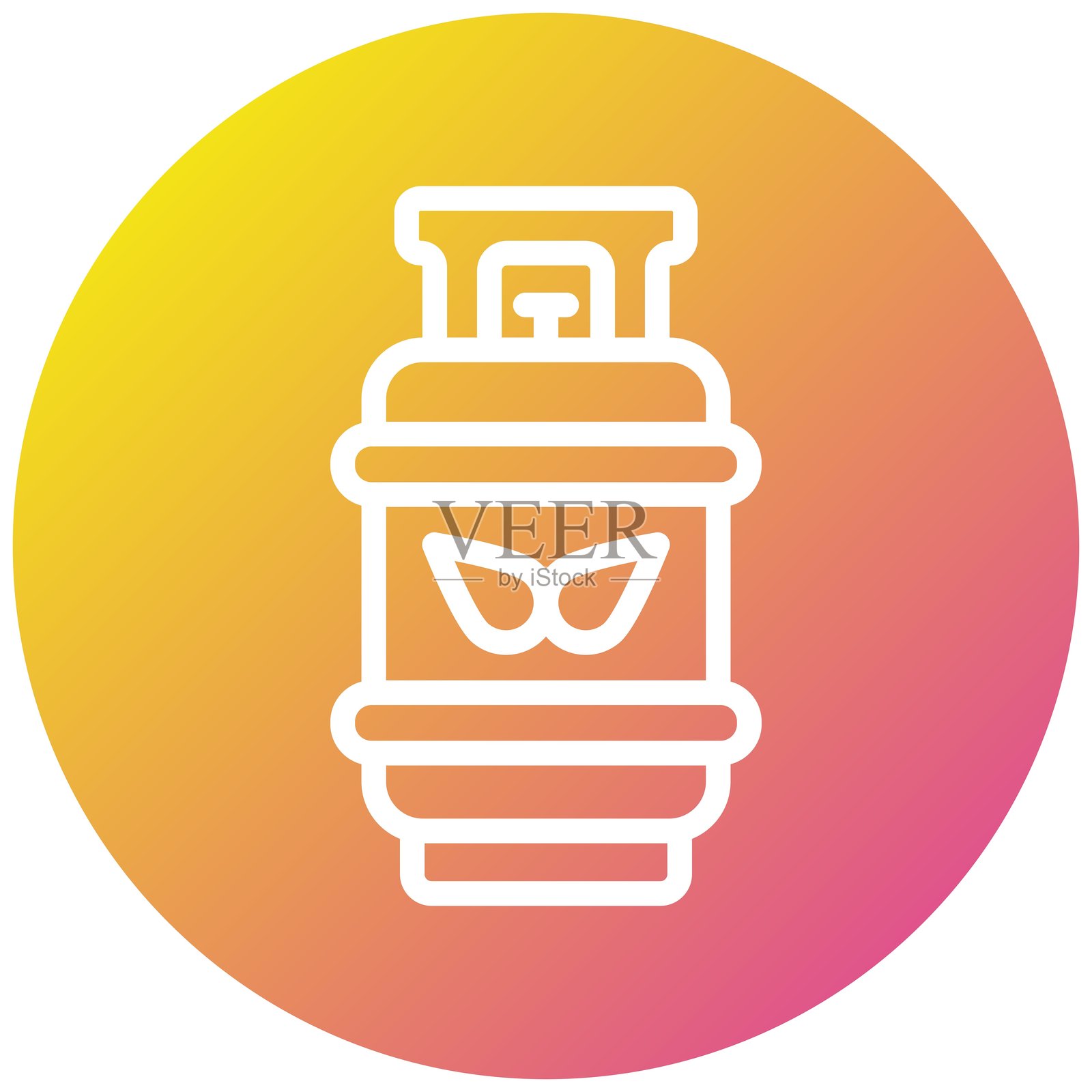 气体矢量图标设计插图插画图片素材