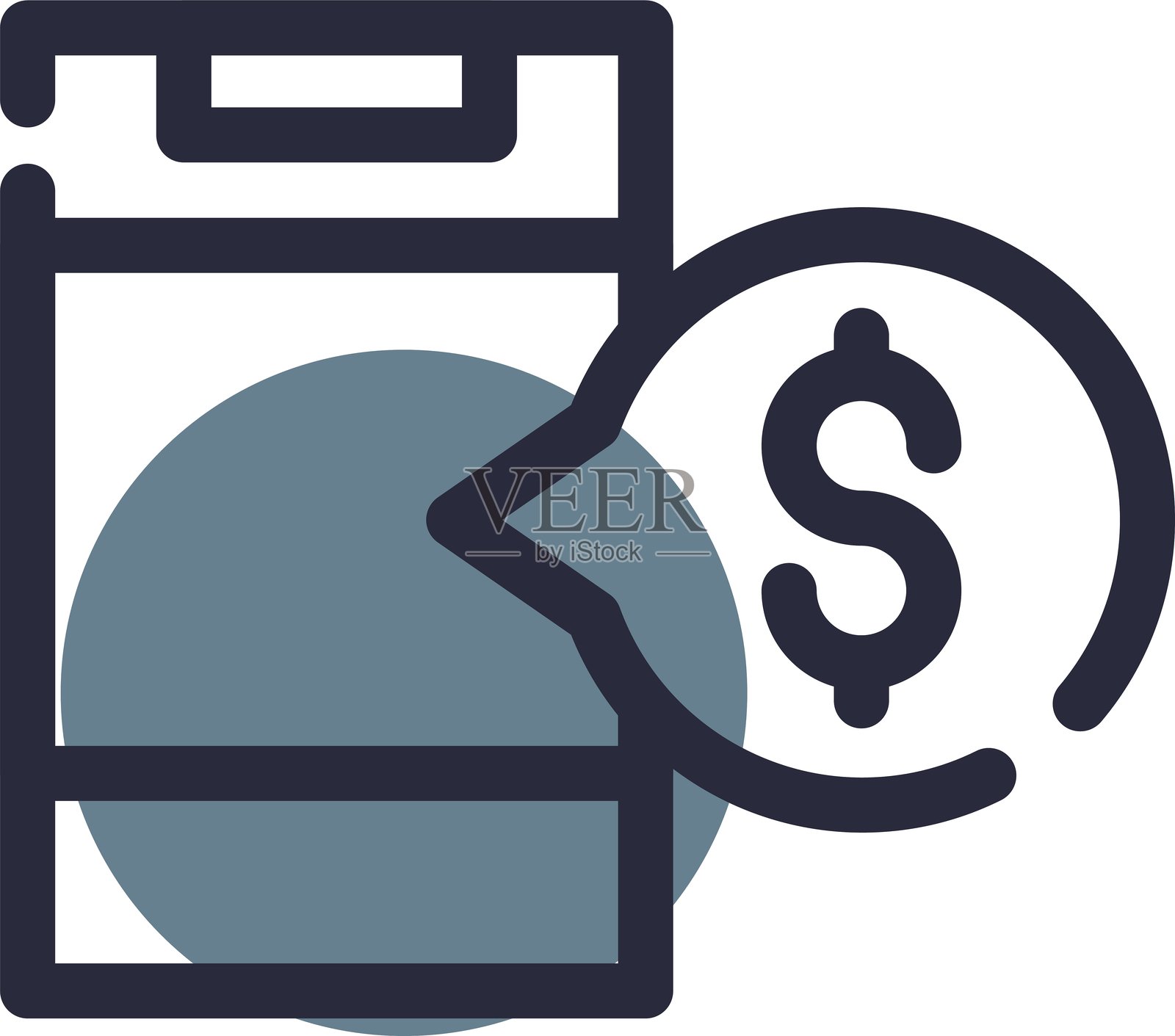 复杂销售图标插画图片素材