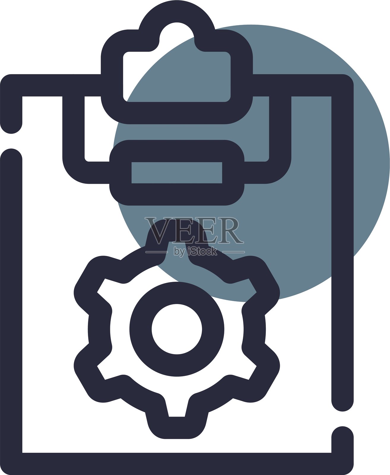 剪贴板图标插画图片素材