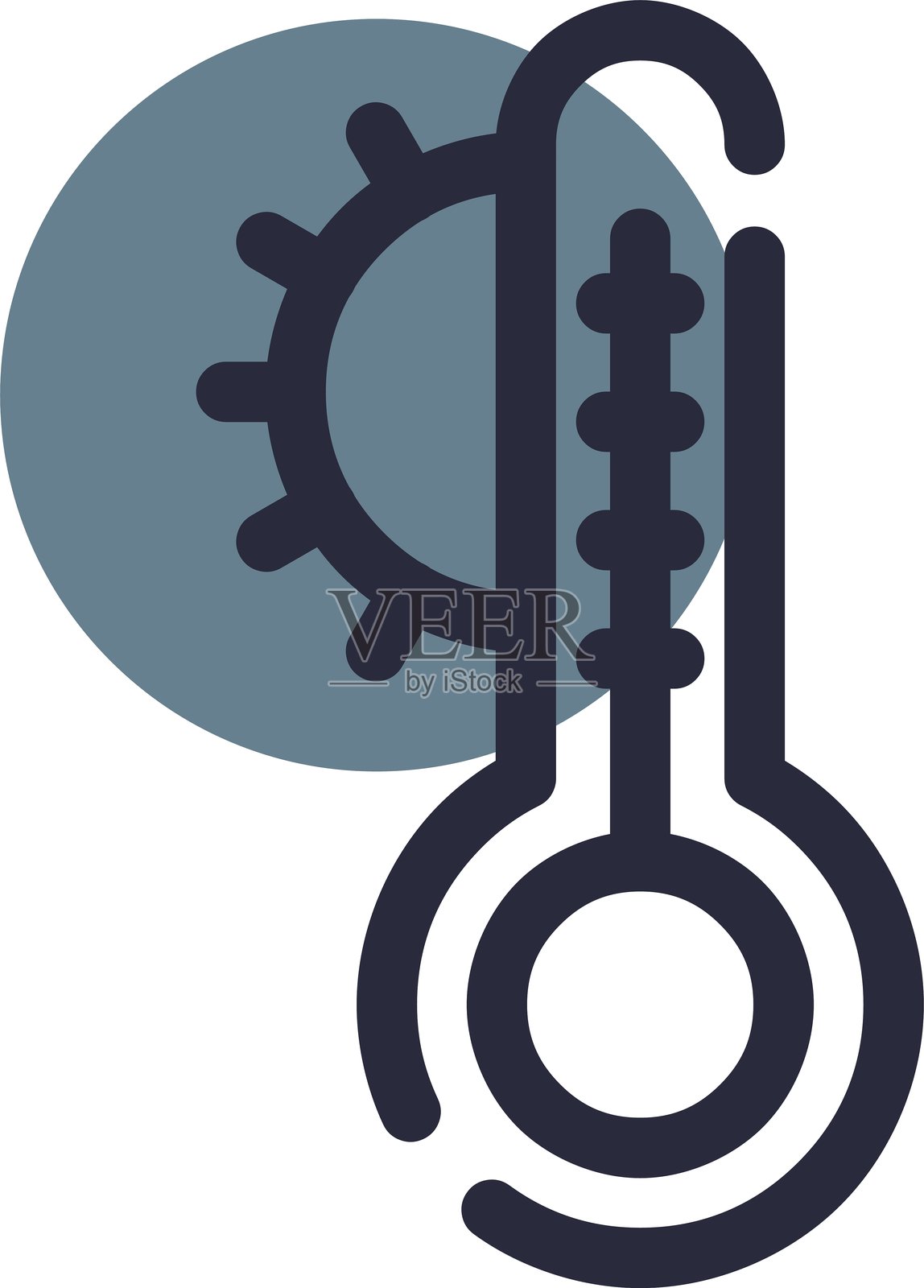 温度图标插画图片素材