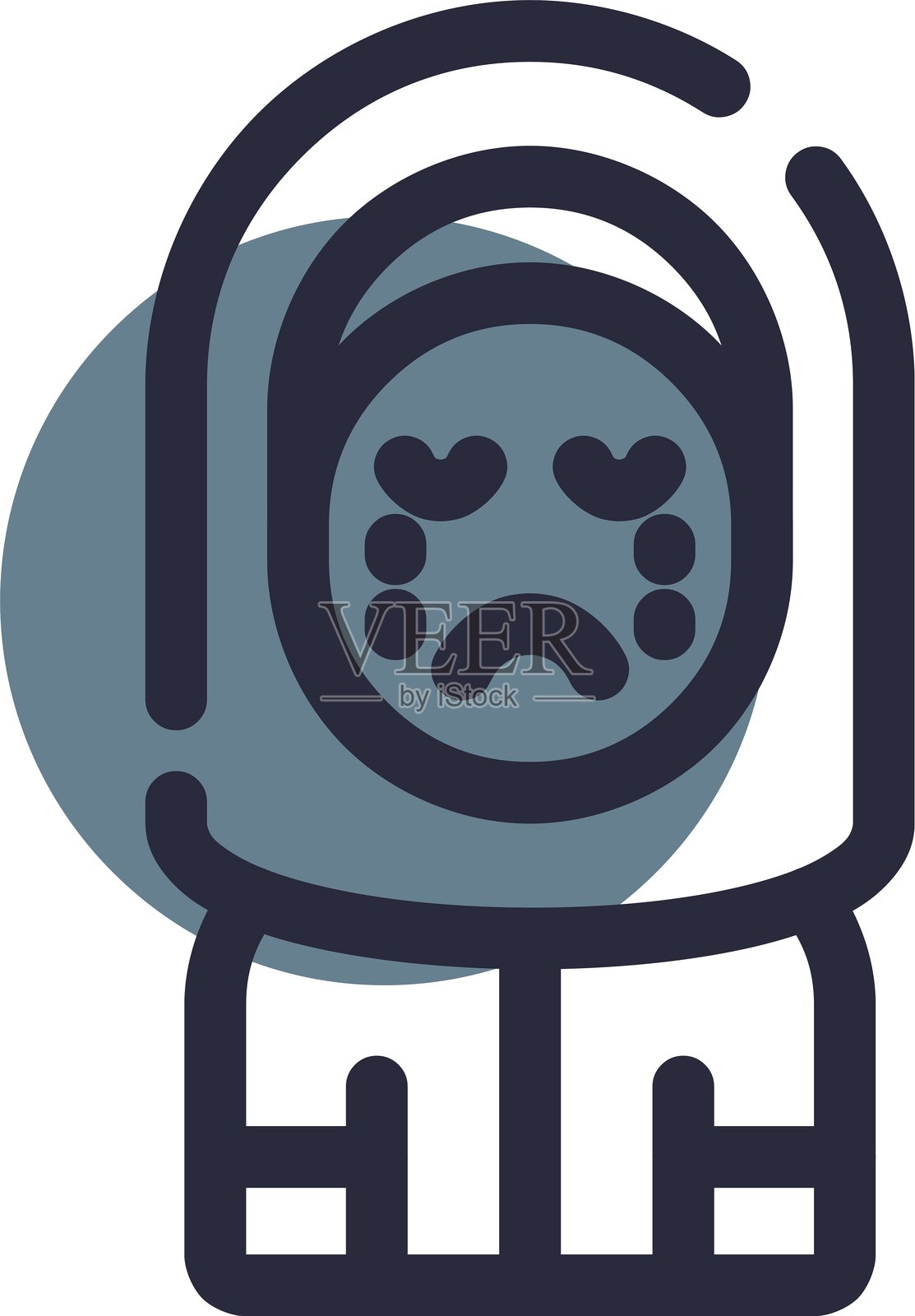 寡妇图标插画图片素材