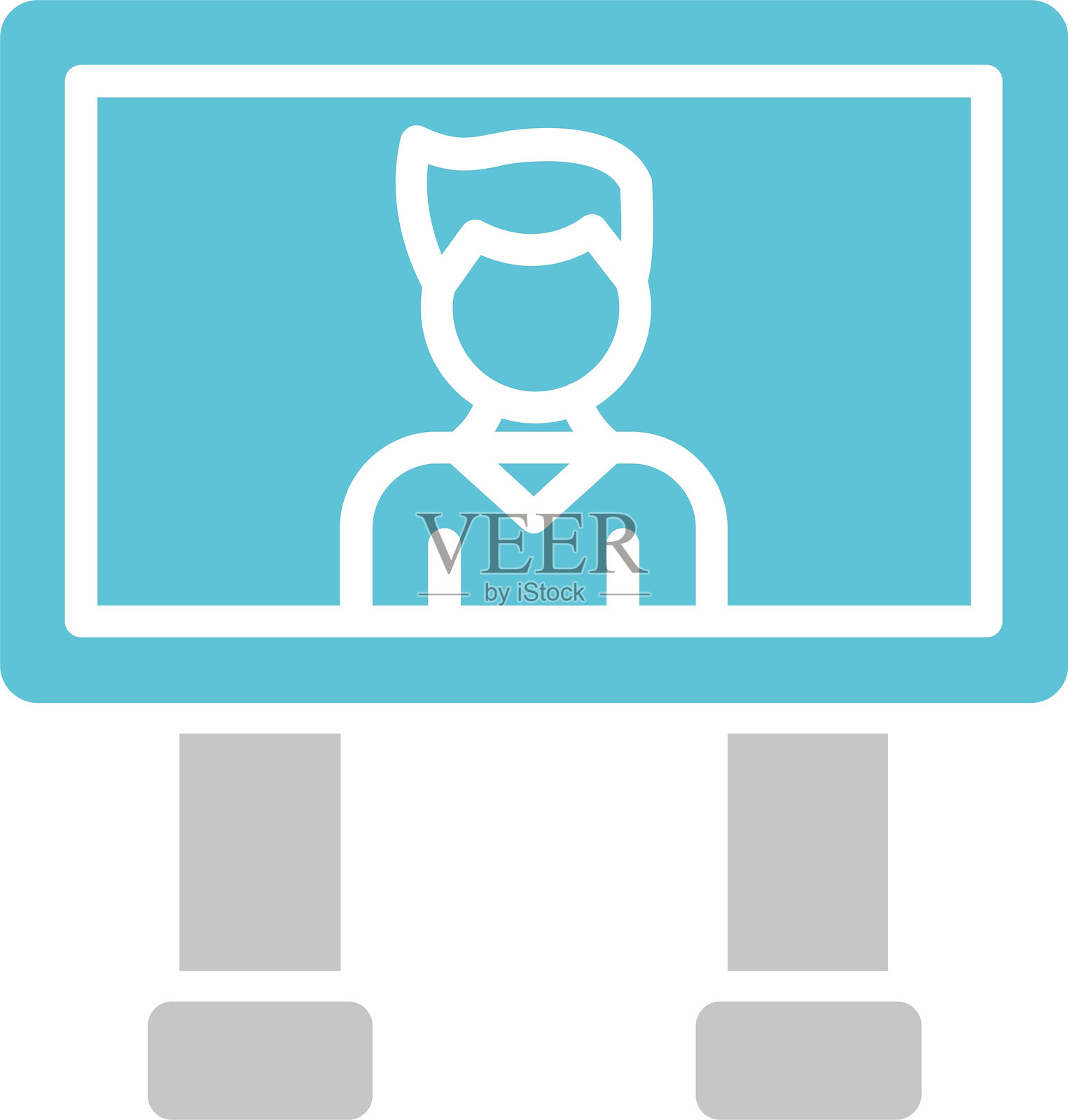 促销图标双色设计插画图片素材