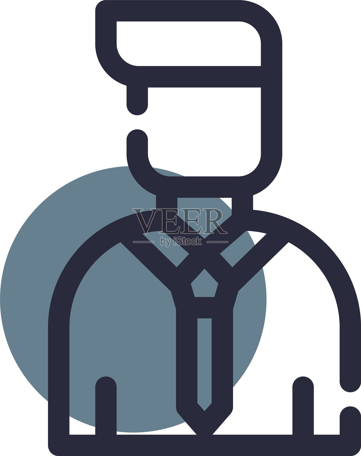 教师图标插画图片素材