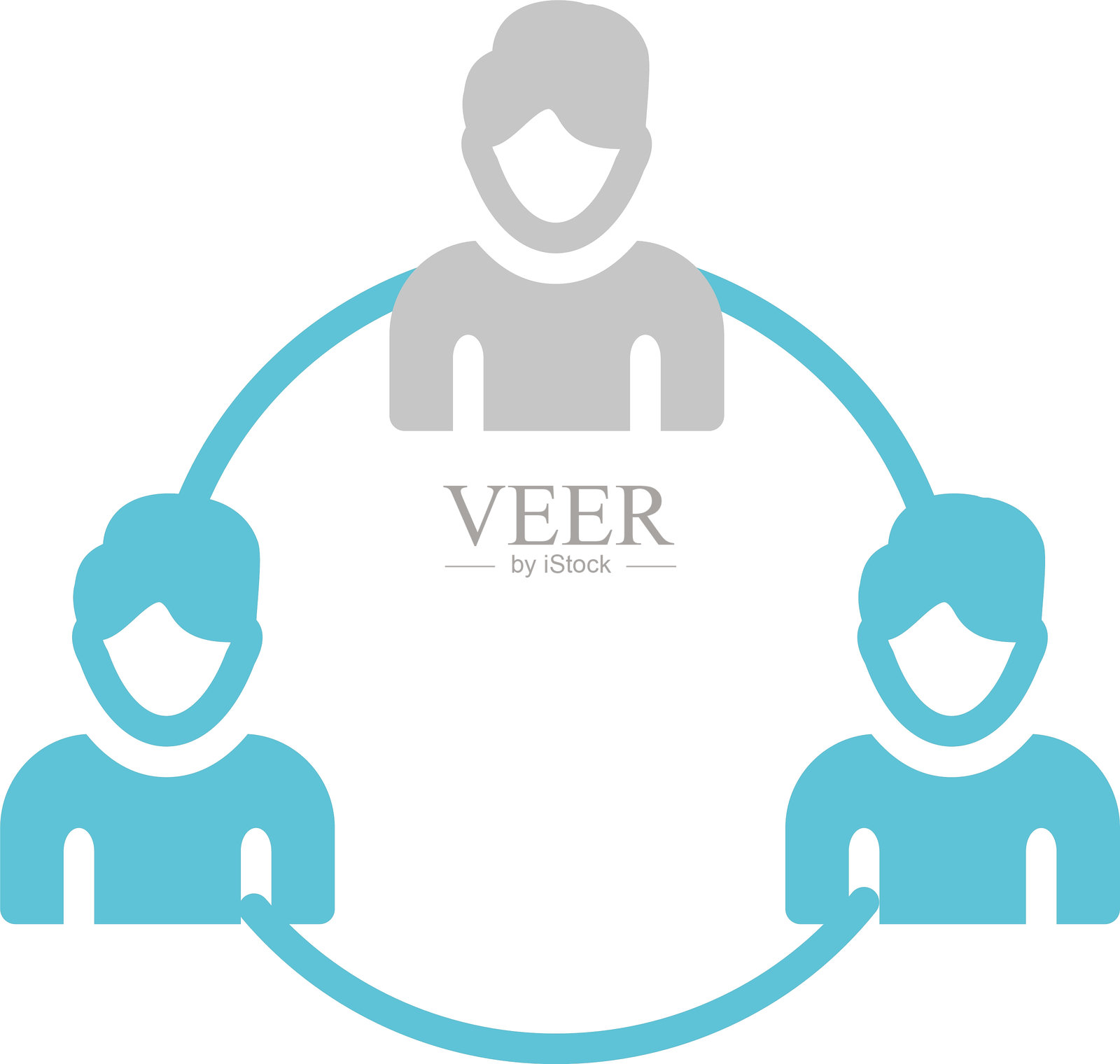 网络图标双色图形插画图片素材