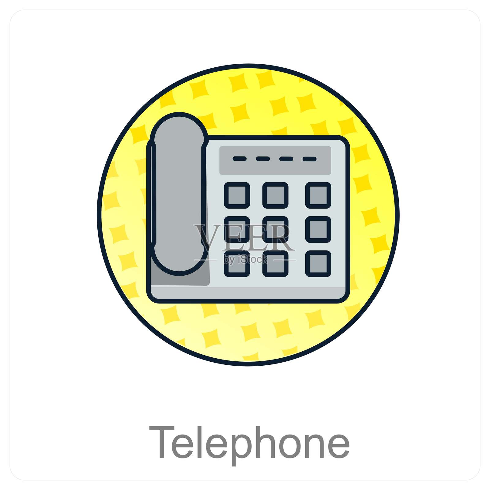 电话插画图片素材