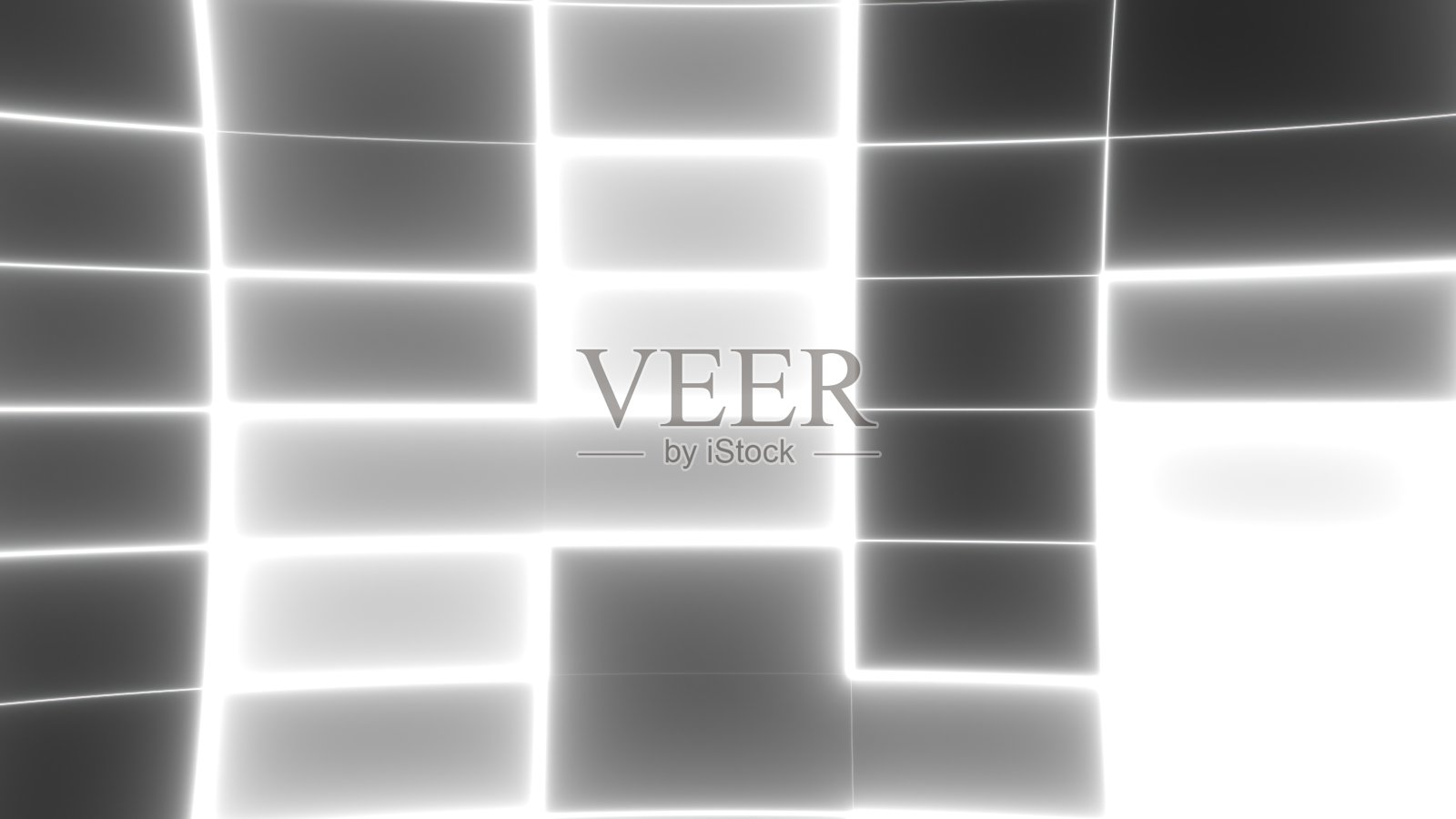 抽象的霓虹线条块照片摄影图片