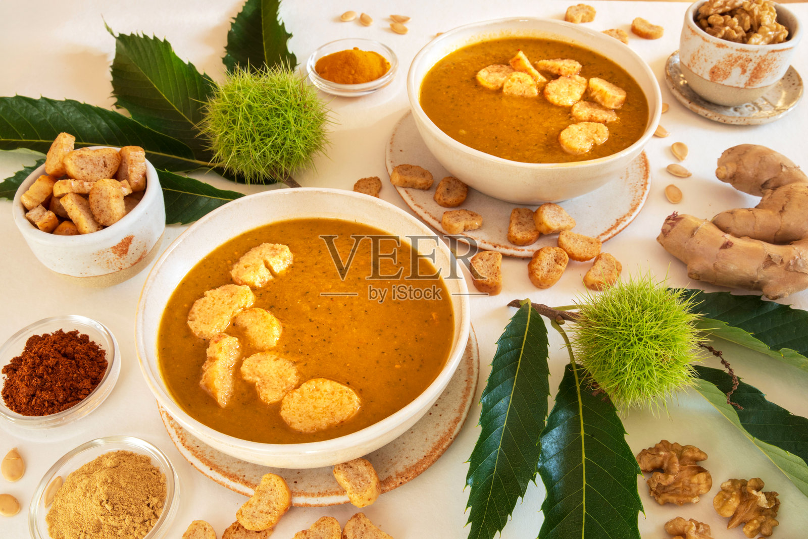 橙色蔬菜汤照片摄影图片