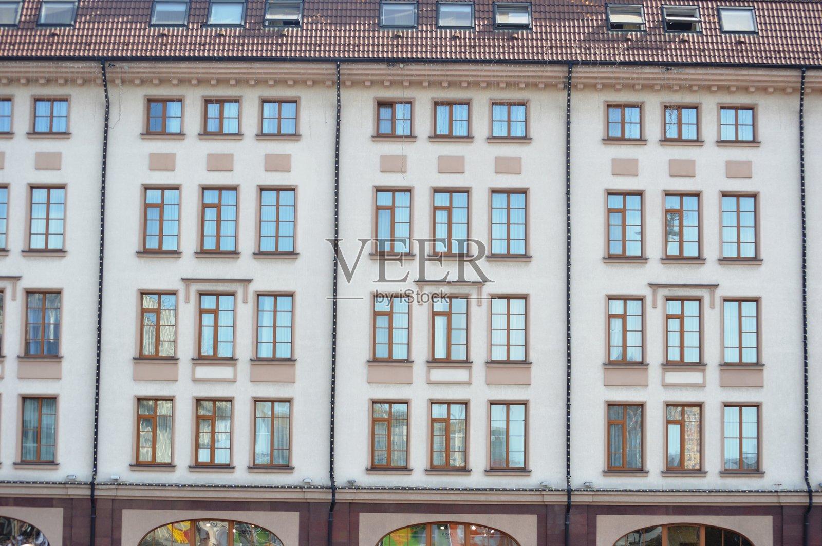 建筑立面照片摄影图片