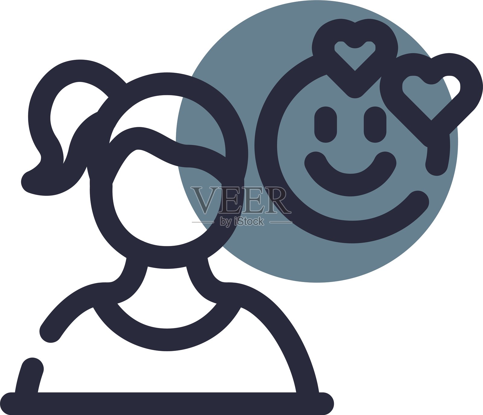 爱心图标插画图片素材