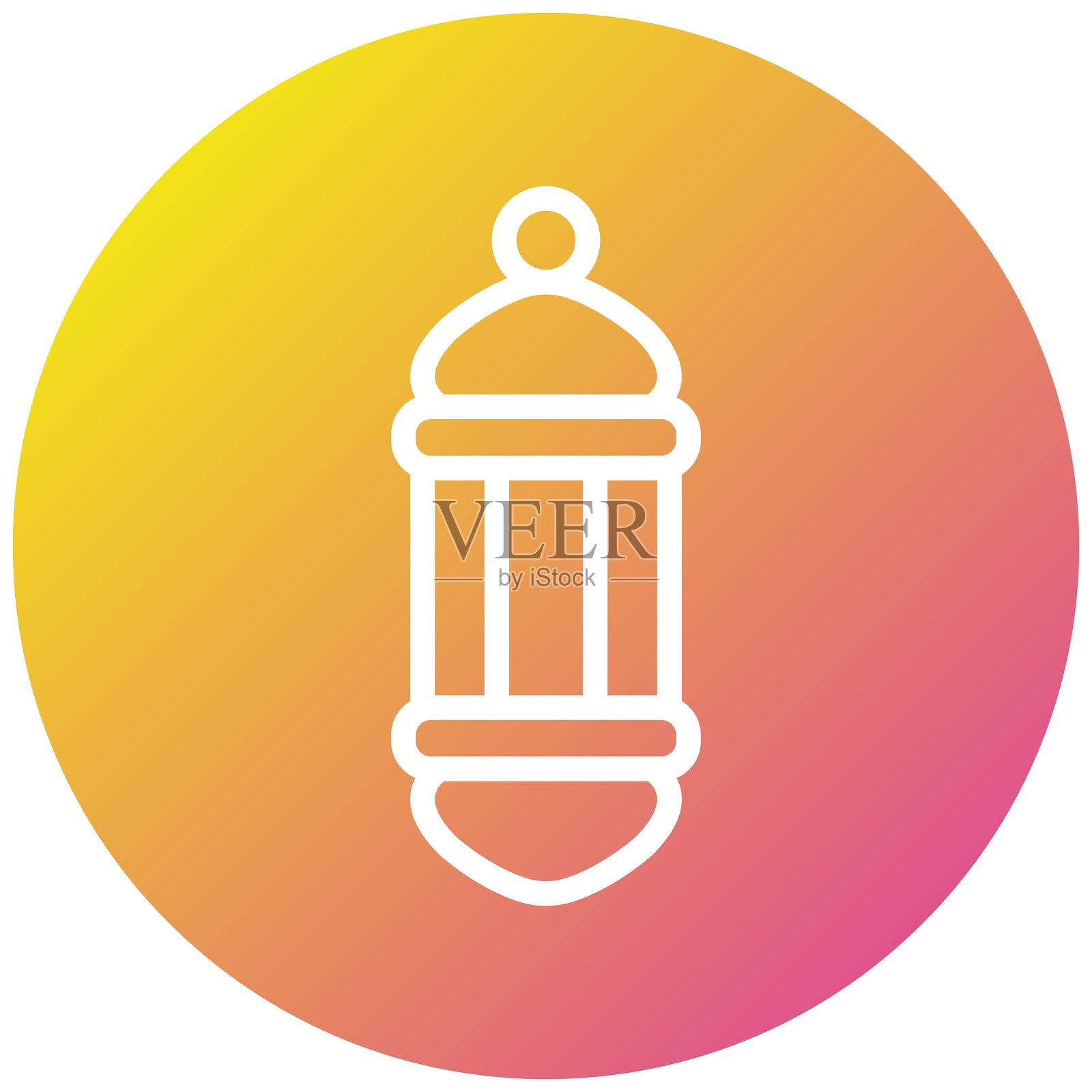 灯具矢量图标设计插图插画图片素材