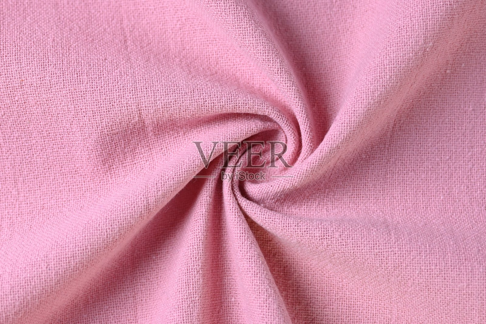 粉色玫瑰棉质纹理，面料颜色，纺织行业，时尚服装设计背景的抽象图像照片摄影图片