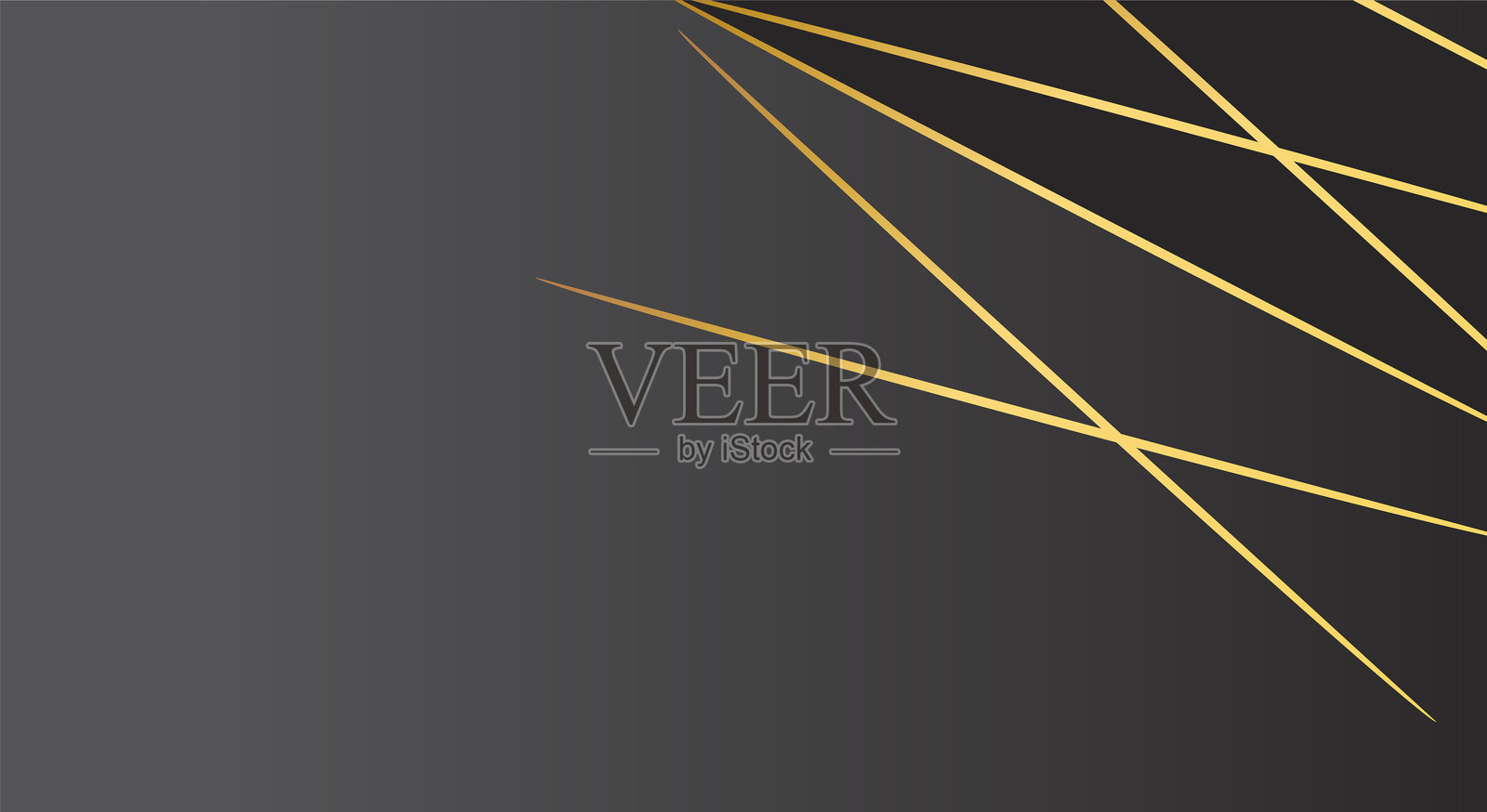 几何黑金背景，适合您的设计使用插画图片素材