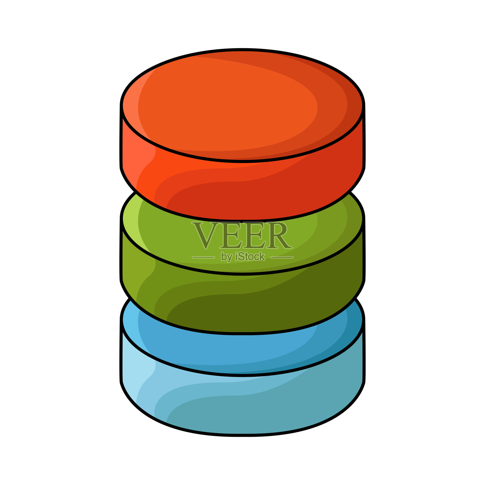 数据库插画图片素材