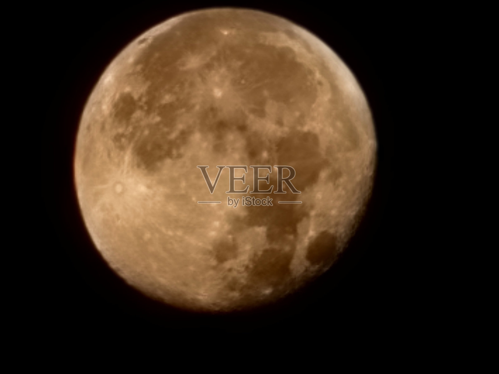 月亮是圆的照片摄影图片