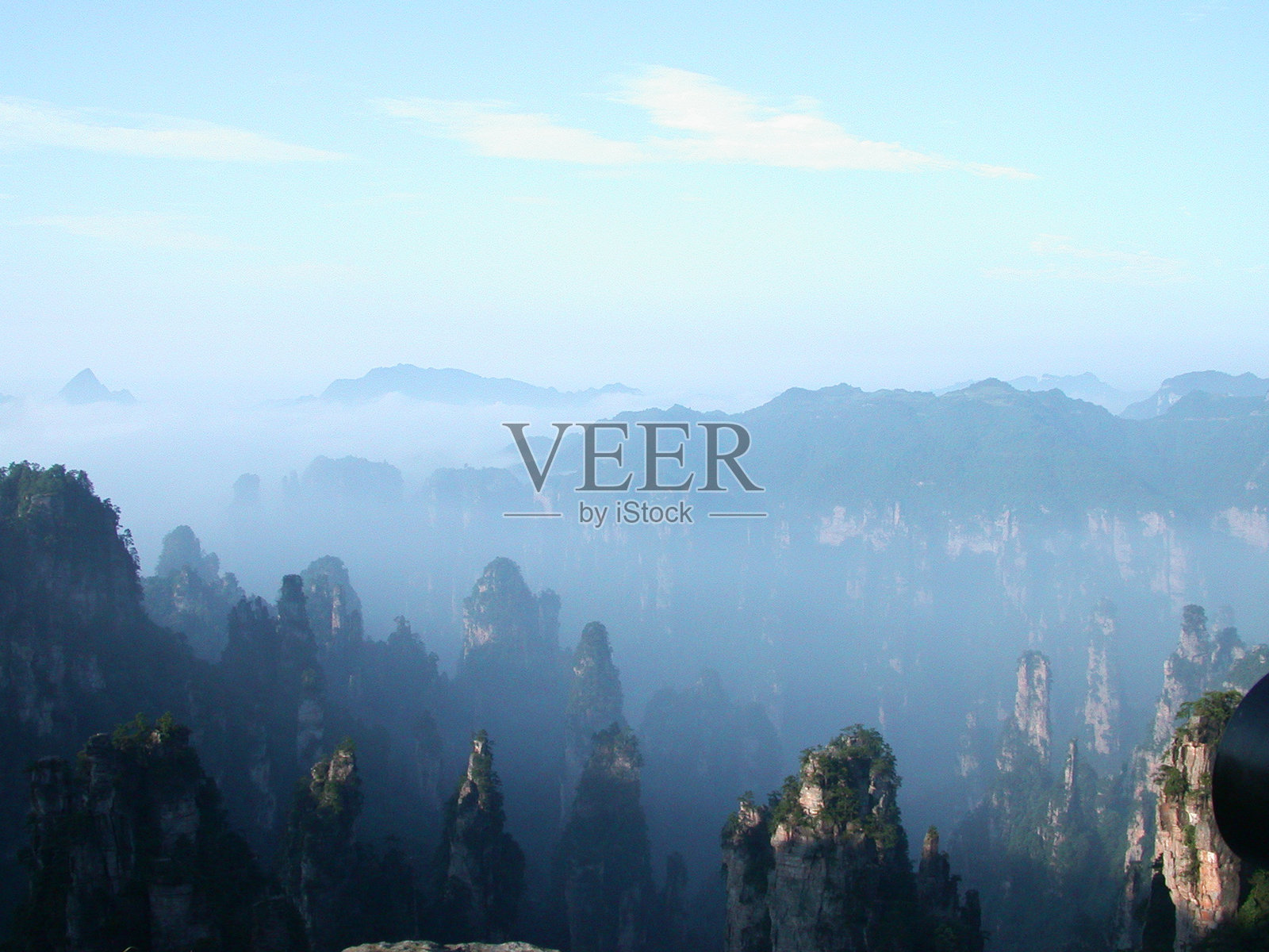 砂岩峰景观照片摄影图片