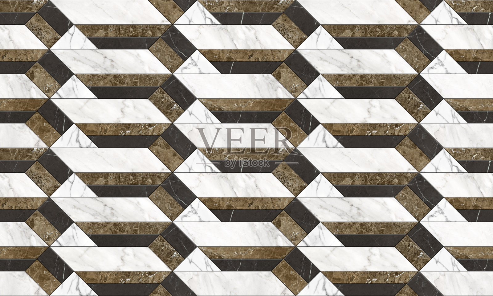 由木材、大理石、混凝土、水泥和石材制成的几何无缝装饰。镶木地板照片摄影图片