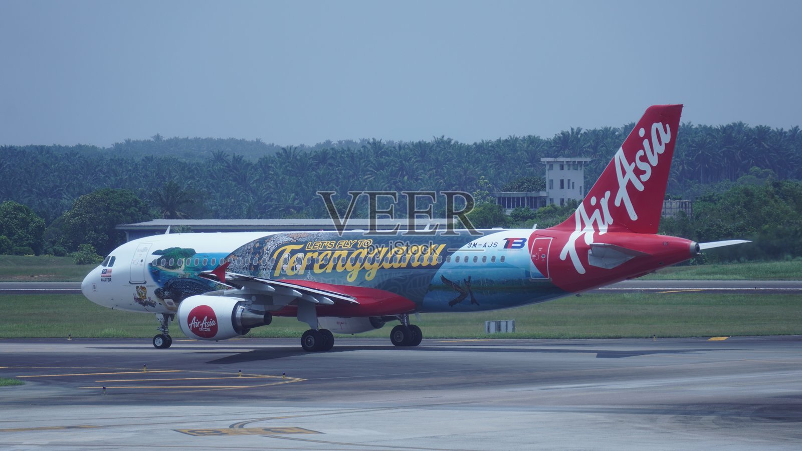亚洲航空飞机照片摄影图片