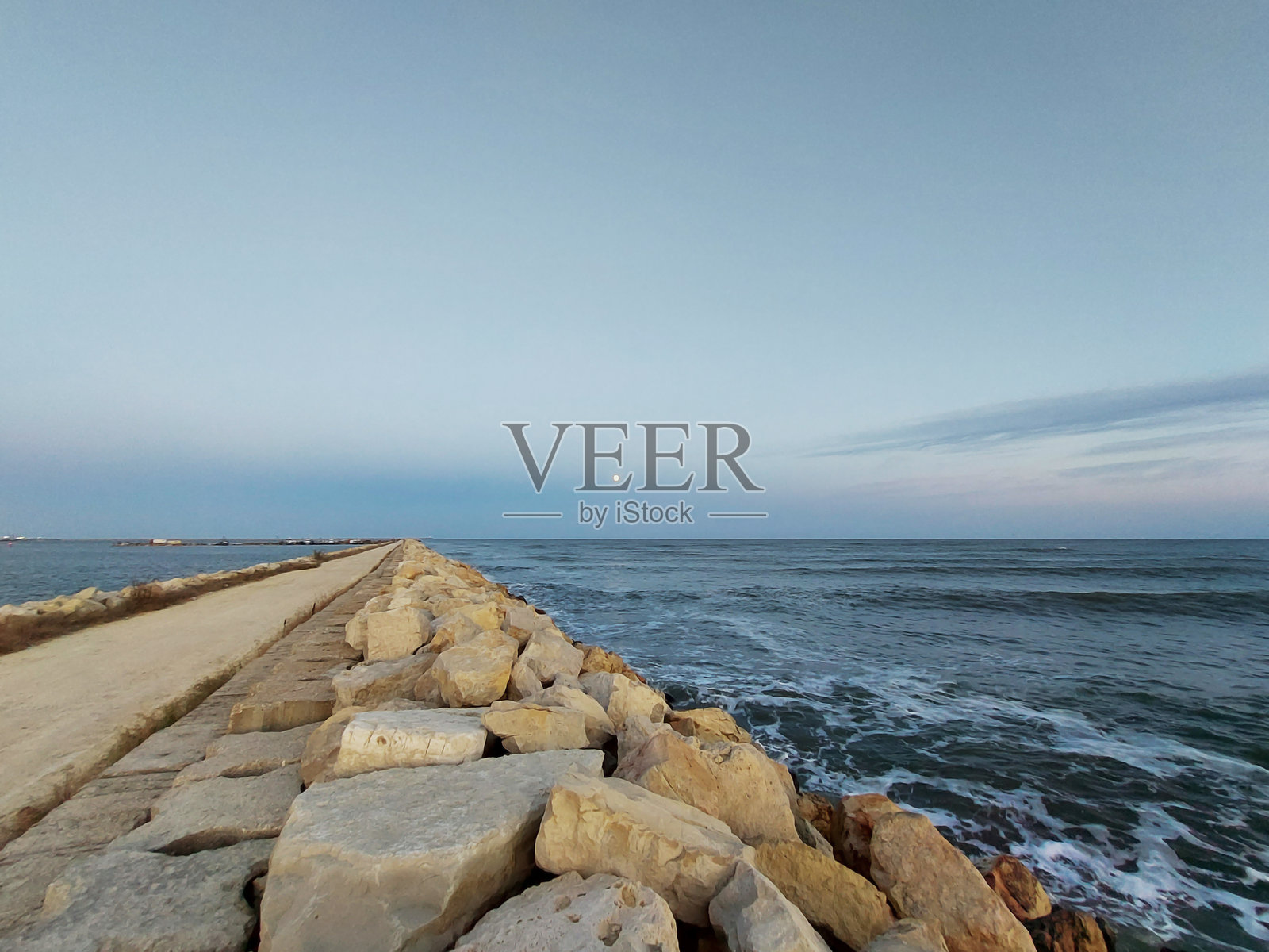 海洋，海岸 - 欧洲，罗马尼亚，康斯坦察地区照片摄影图片