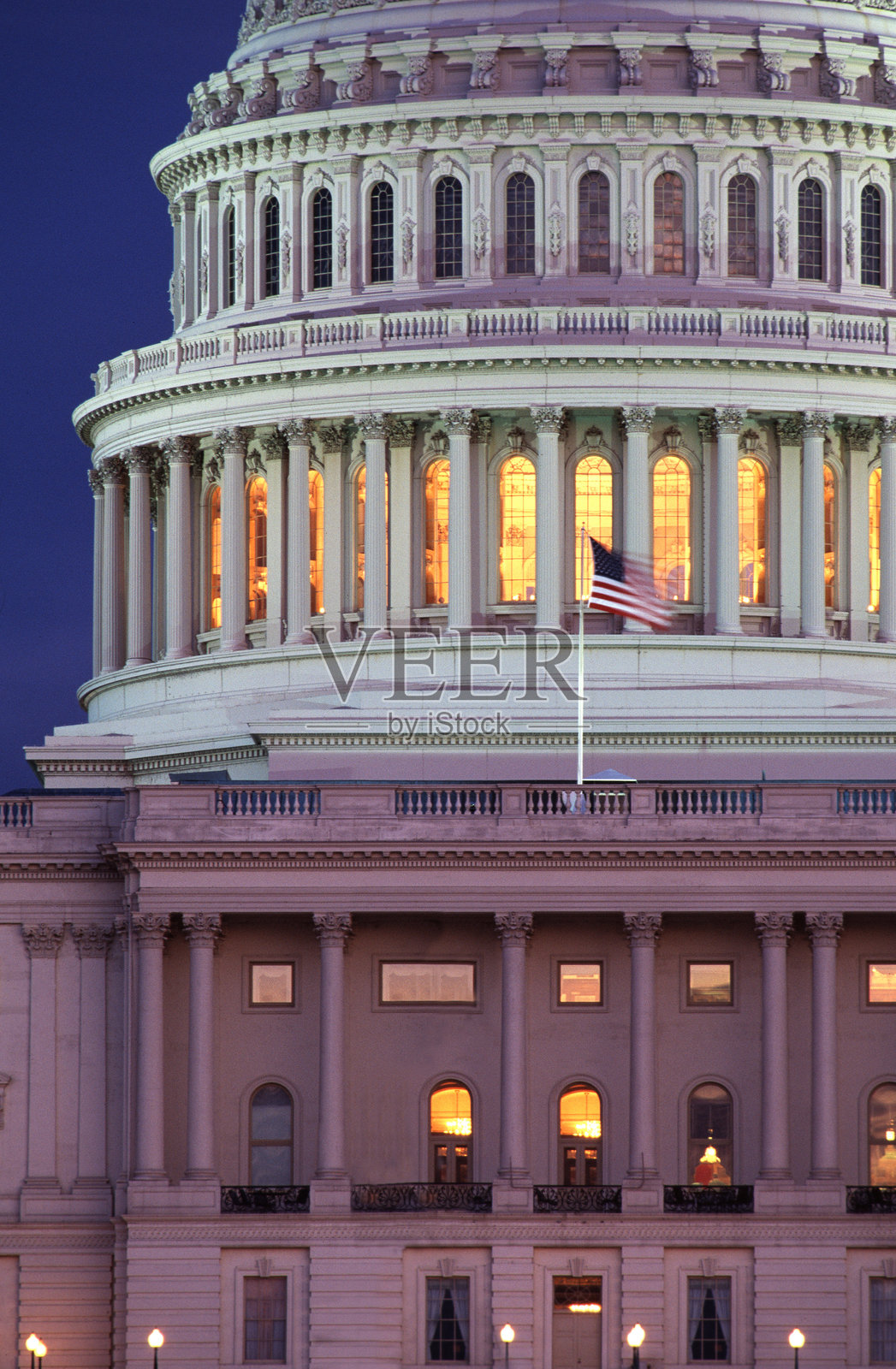 华盛顿特区国会大厦照片摄影图片