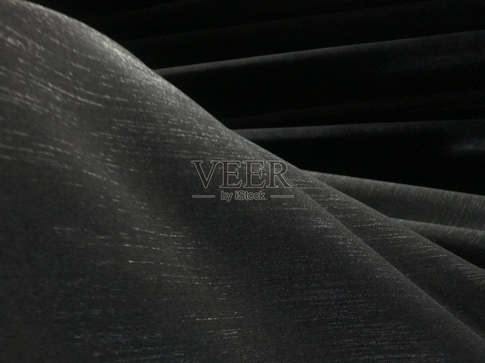 优雅的波纹窗帘背景照片摄影图片