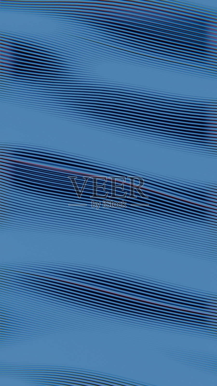 带有粉色霓虹高光的抽象波浪线图案照片摄影图片