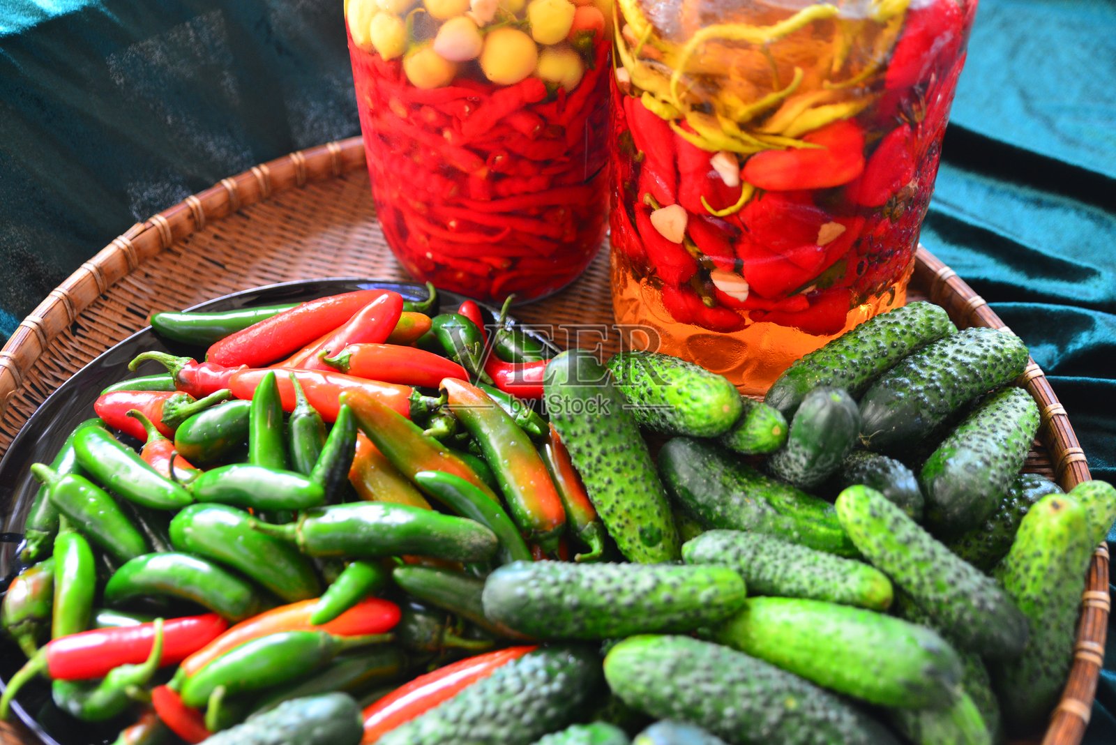 自制腌菜照片摄影图片