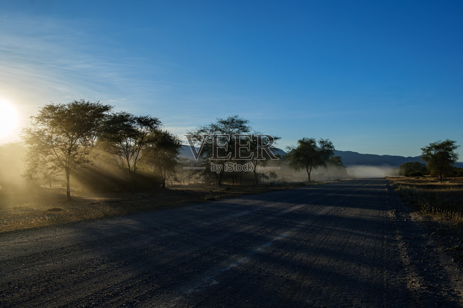 纳米布沙漠的风景，世界上最古老的沙漠，纳米比亚，非洲照片摄影图片
