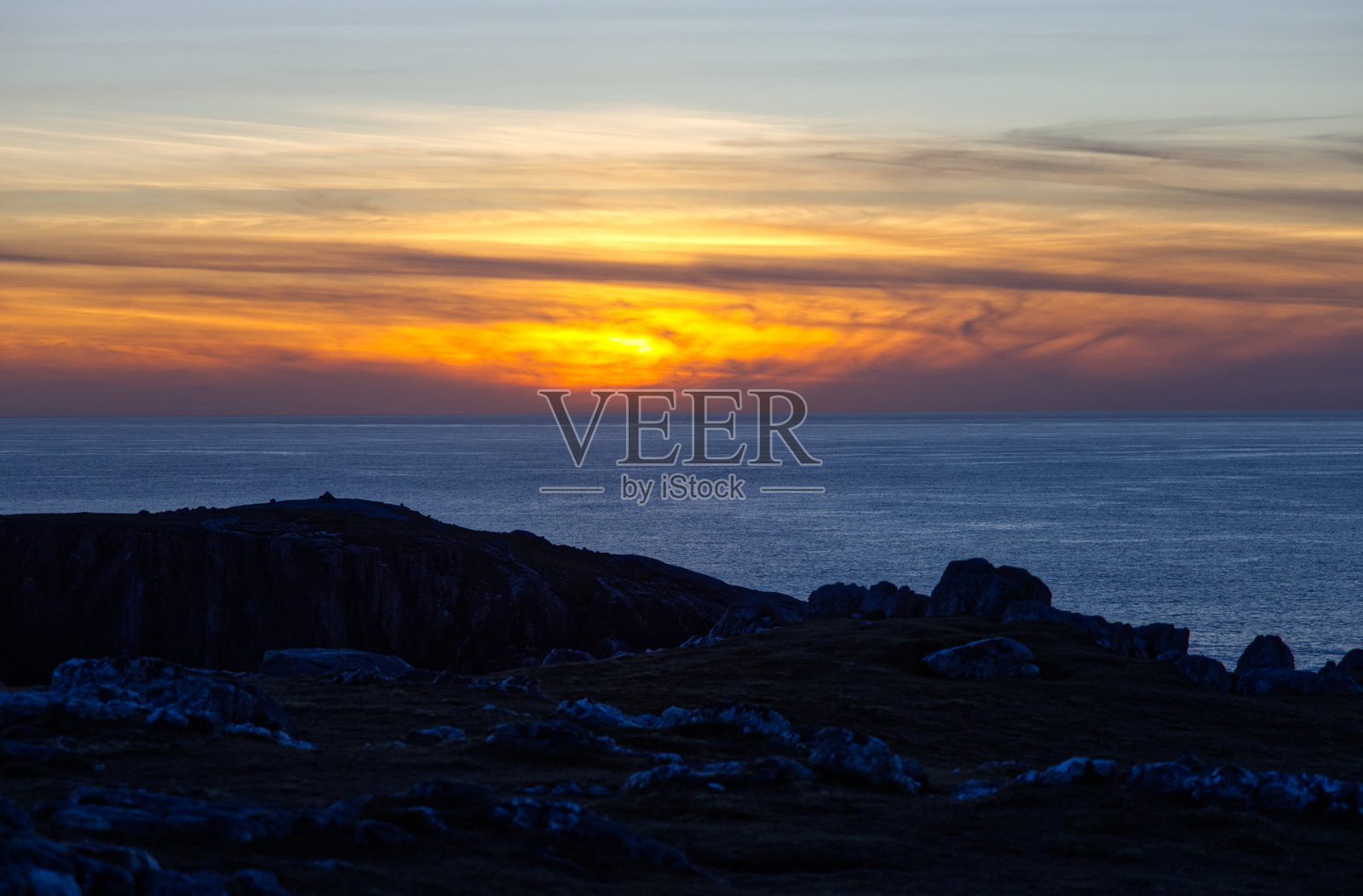 曼杰斯塔的日落照片摄影图片