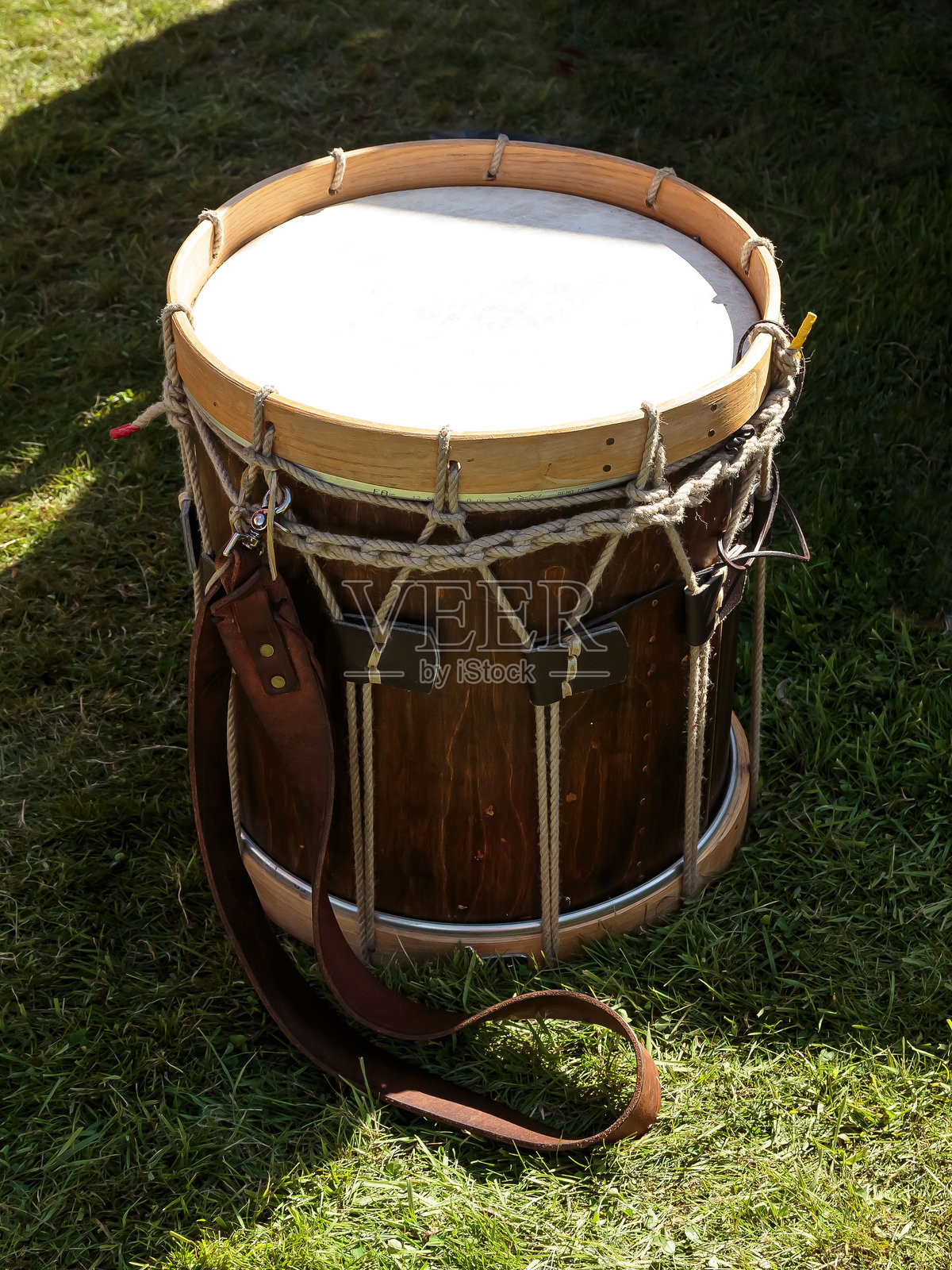 詹姆士战争鼓。照片摄影图片