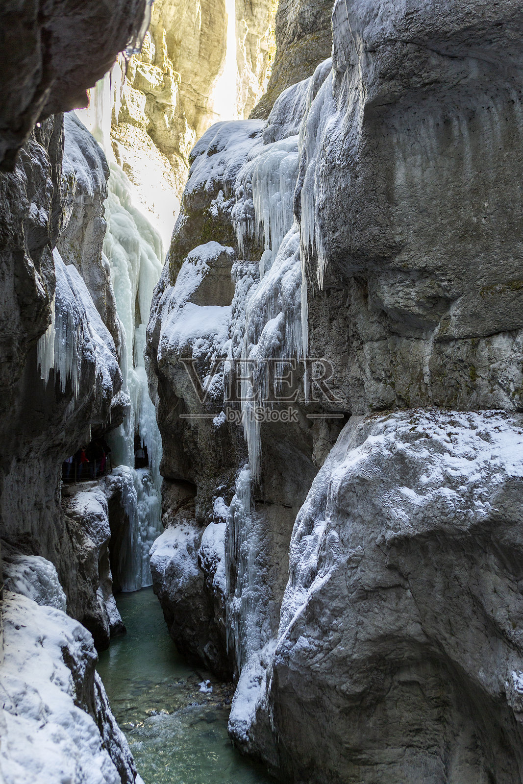 冬季的帕特纳赫峡谷照片摄影图片