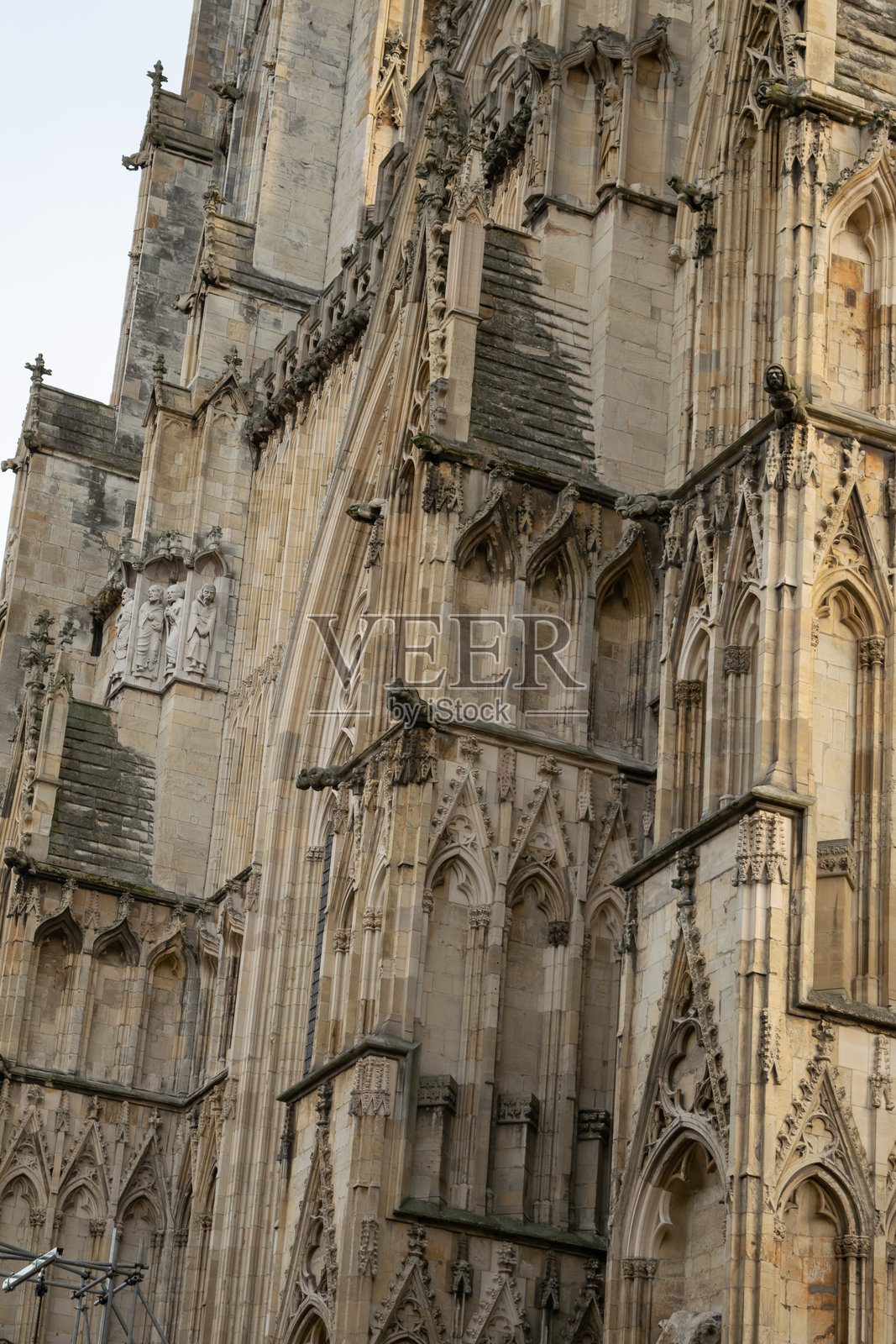 约克大教堂的西塔照片摄影图片