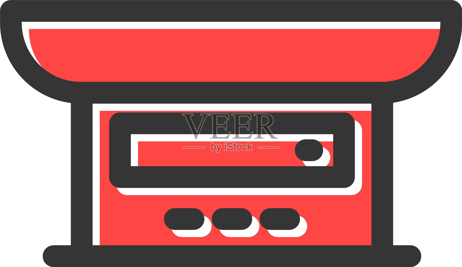 婴儿体重图标插画图片素材