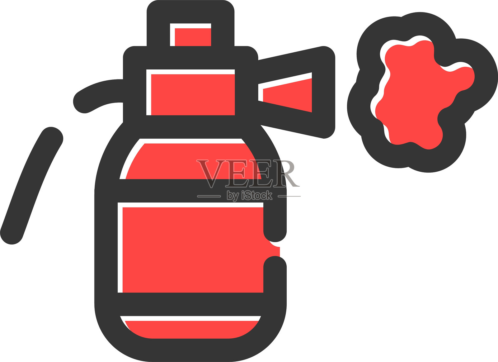 喷雾器图标插画图片素材