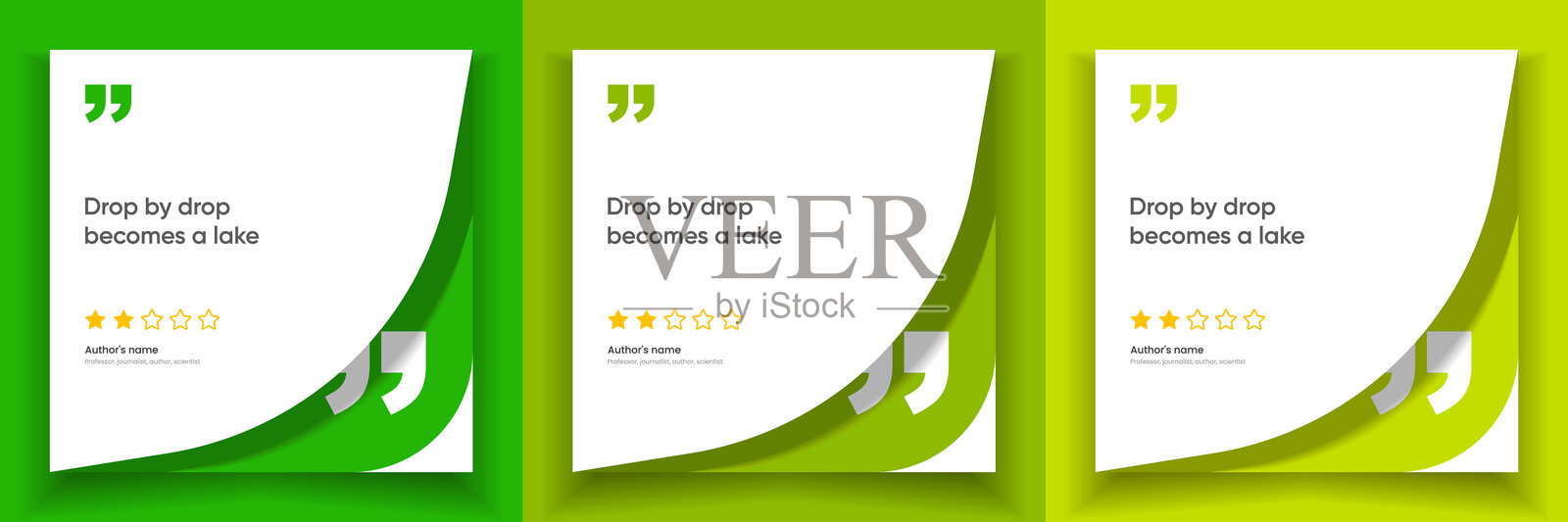 3D气泡推荐横幅，引用，信息图表。社交媒体引用模板设计。空白对话气泡、引用气泡和文本框。矢量插图EPS10。插画图片素材