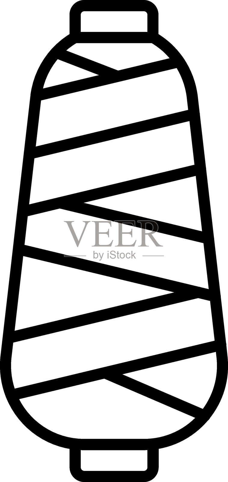 纱线图标风格插画图片素材