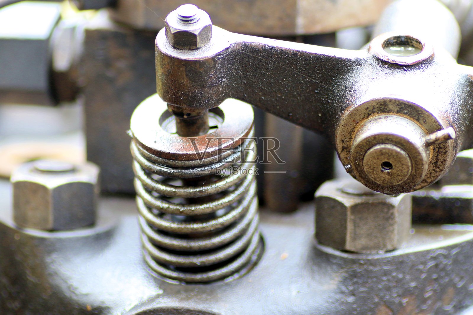 机器部件特写照片摄影图片