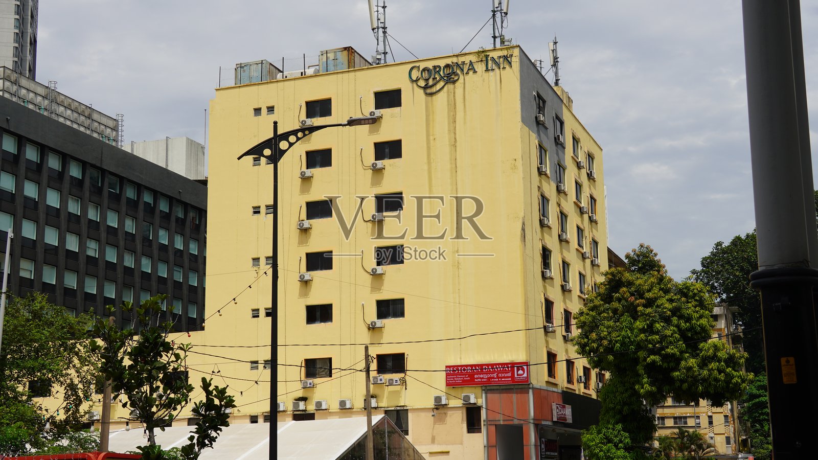 科罗纳酒店照片摄影图片